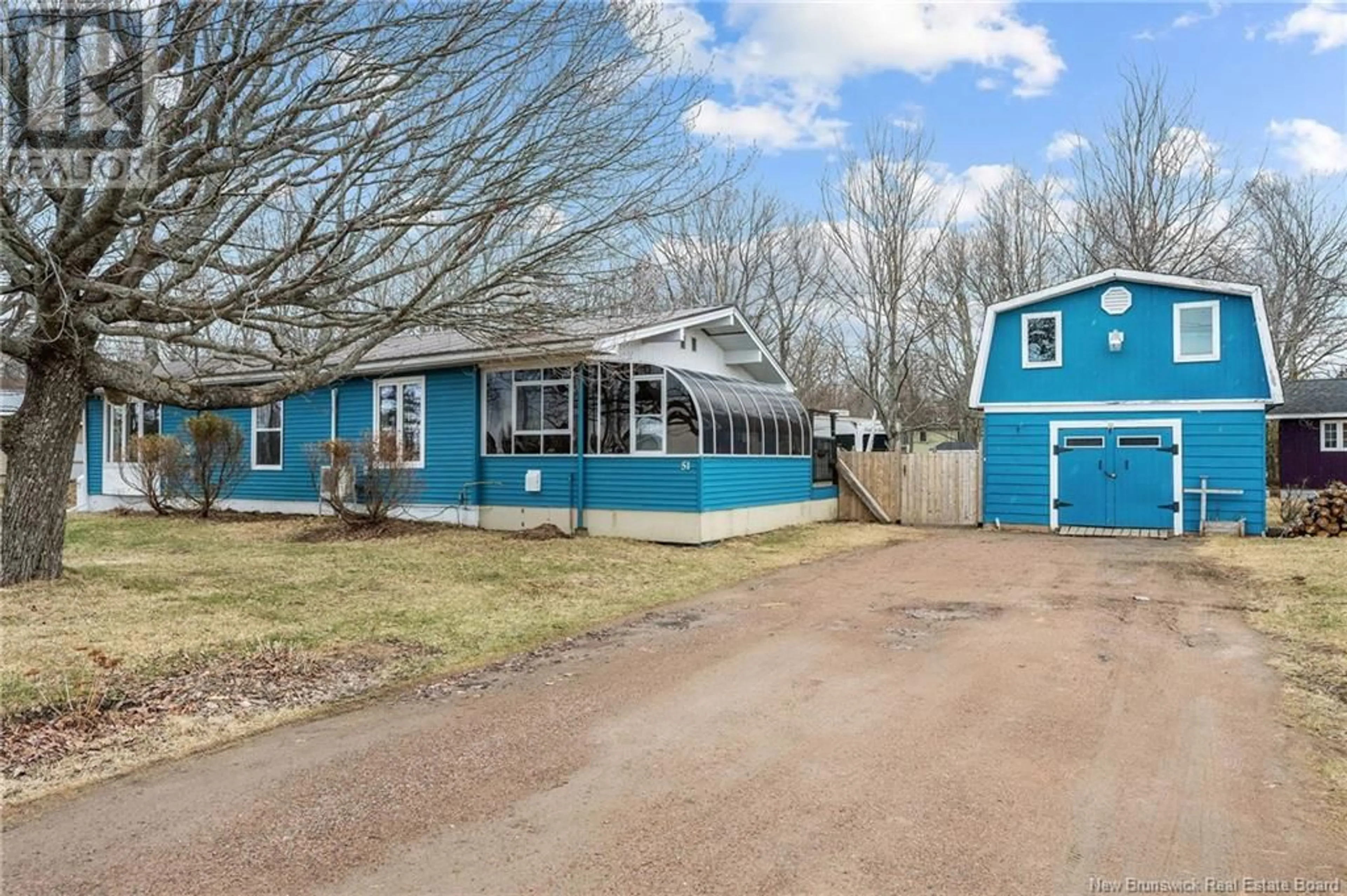 A pic from outside/outdoor area/front of a property/back of a property/a pic from drone, street for 51 DAVID STREET, Grand-Barachois New Brunswick E4P7A8