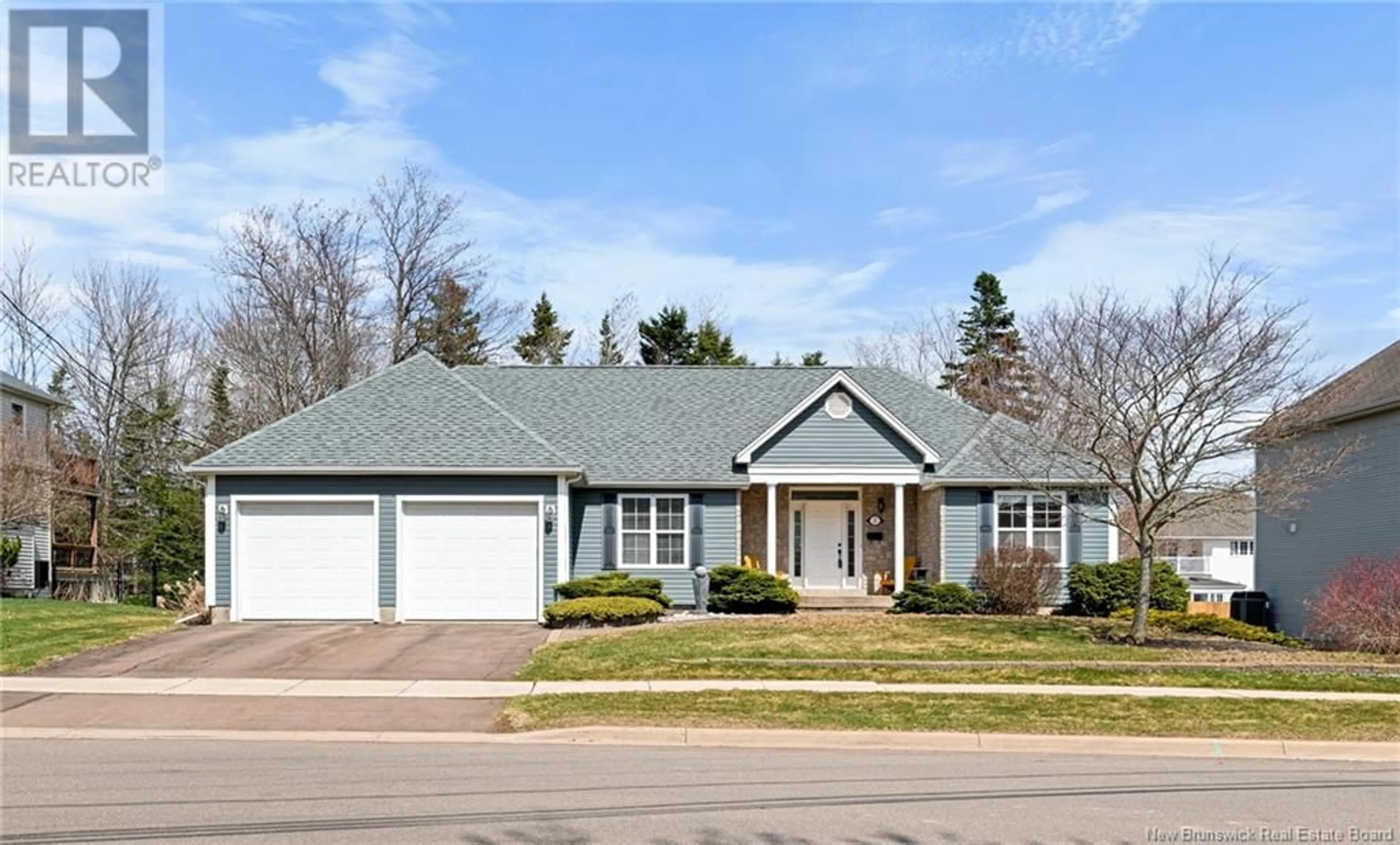 Home with brick exterior material, street for 27 CAMELOT DRIVE, Moncton New Brunswick E1A6N9