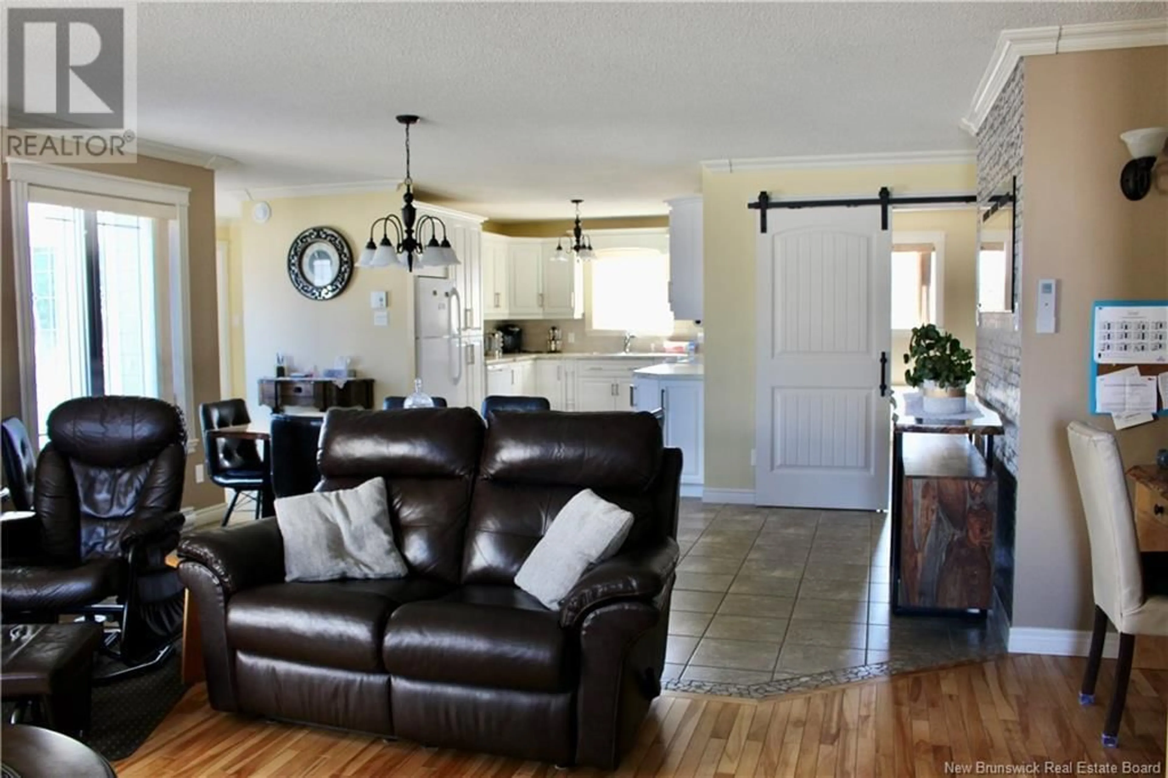 Living room with furniture, ceramic/tile floor for 426 DE LA BAIE STREET, Nigadoo New Brunswick E8K3P7