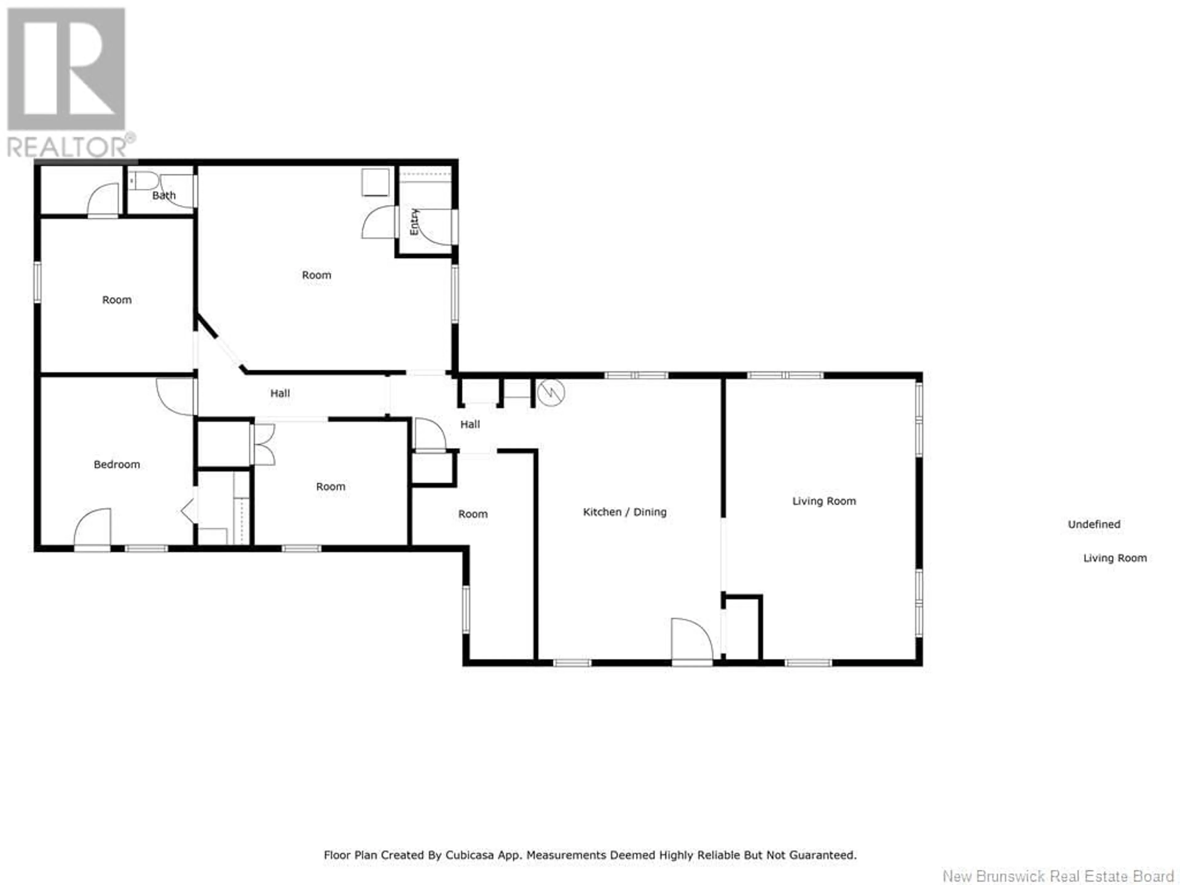 Floor plan for 3787 MAIN, Belledune New Brunswick E8G2K2