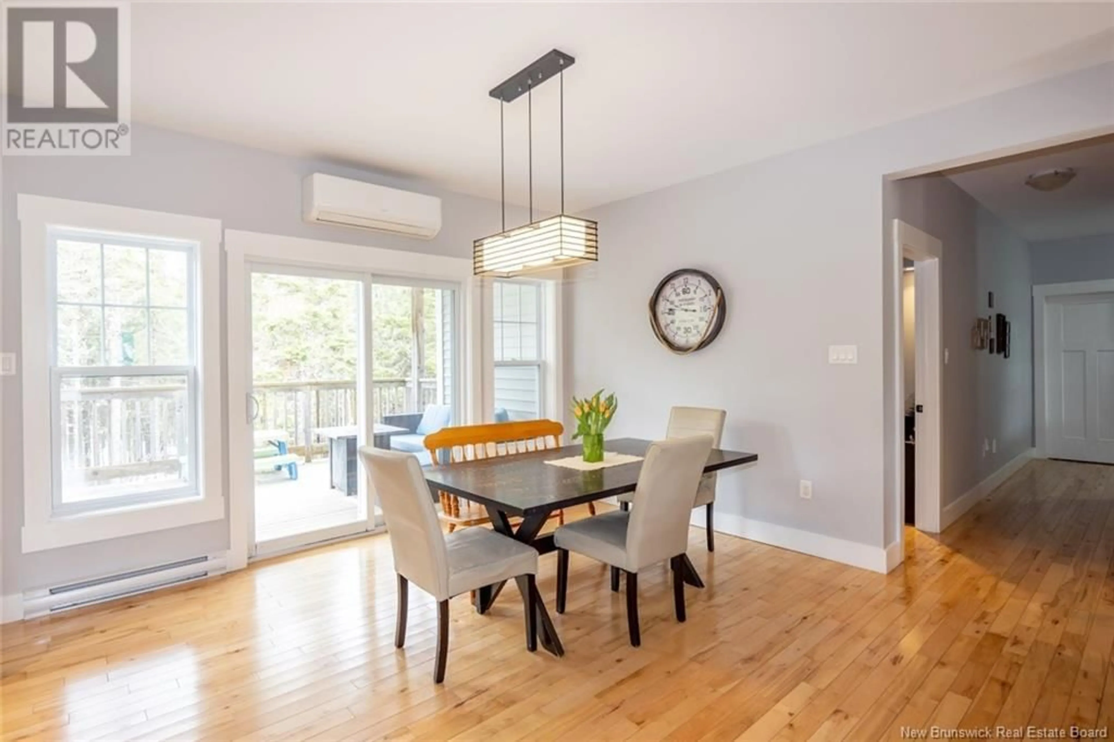 Dining room, wood/laminate floor for 66 FREEDOM STREET, Killarney Road New Brunswick E3G0Y4