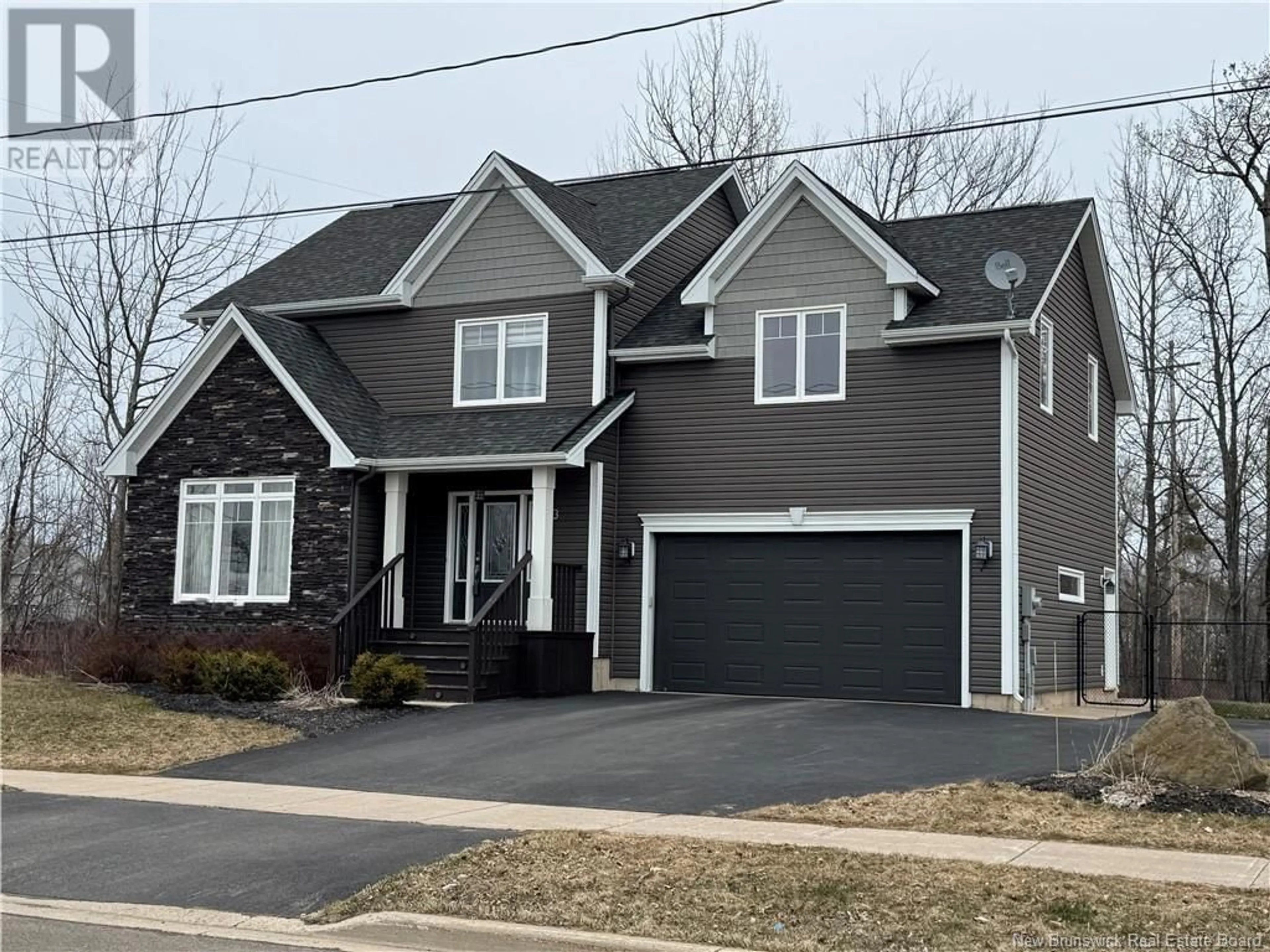 Home with vinyl exterior material, street for 63 CORIANDER STREET, Moncton New Brunswick E1G0E1
