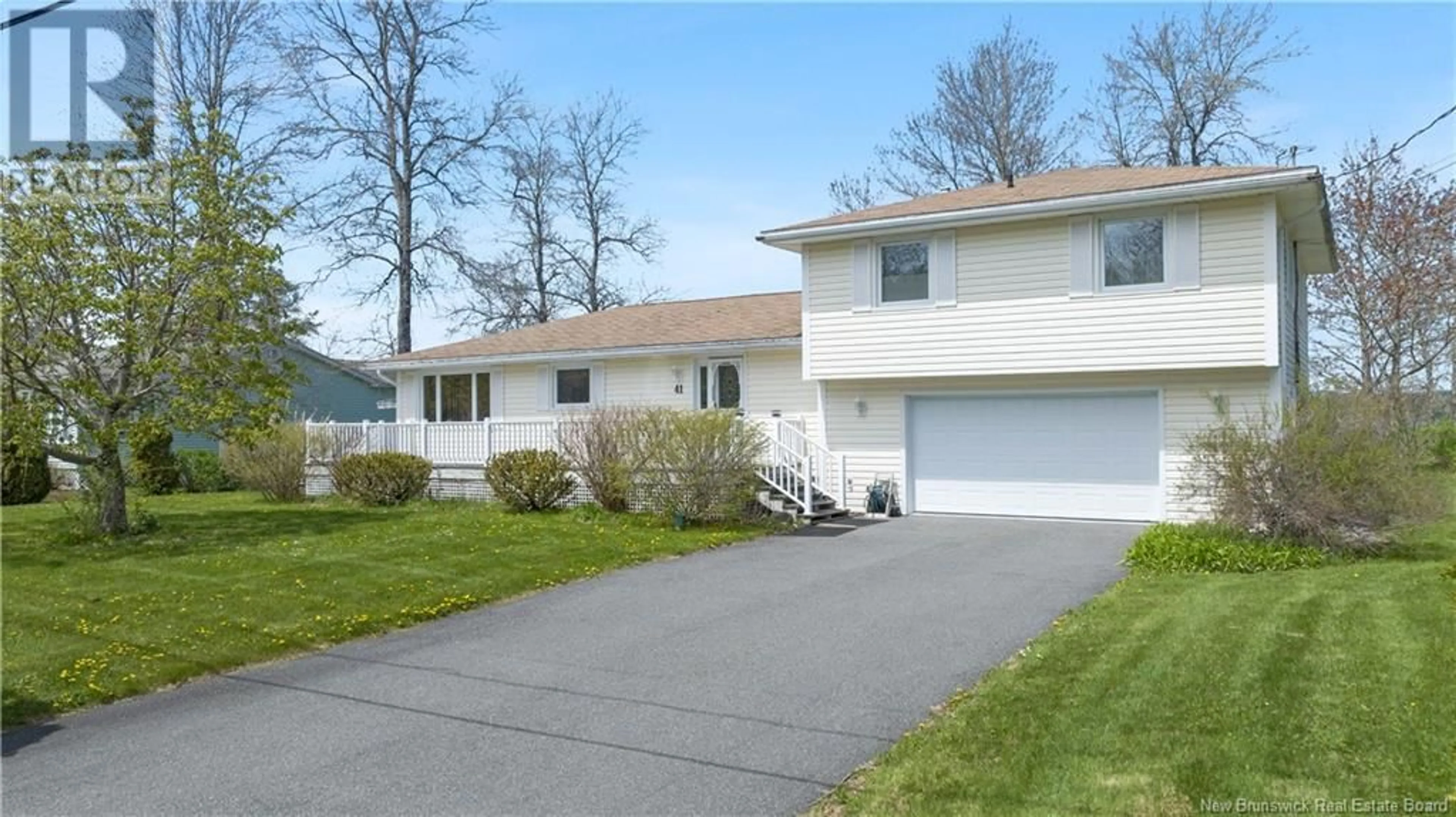 Home with vinyl exterior material, street for 41 RIVERSIDE PARK DRIVE, Grand Bay-Westfield New Brunswick E5K2X7