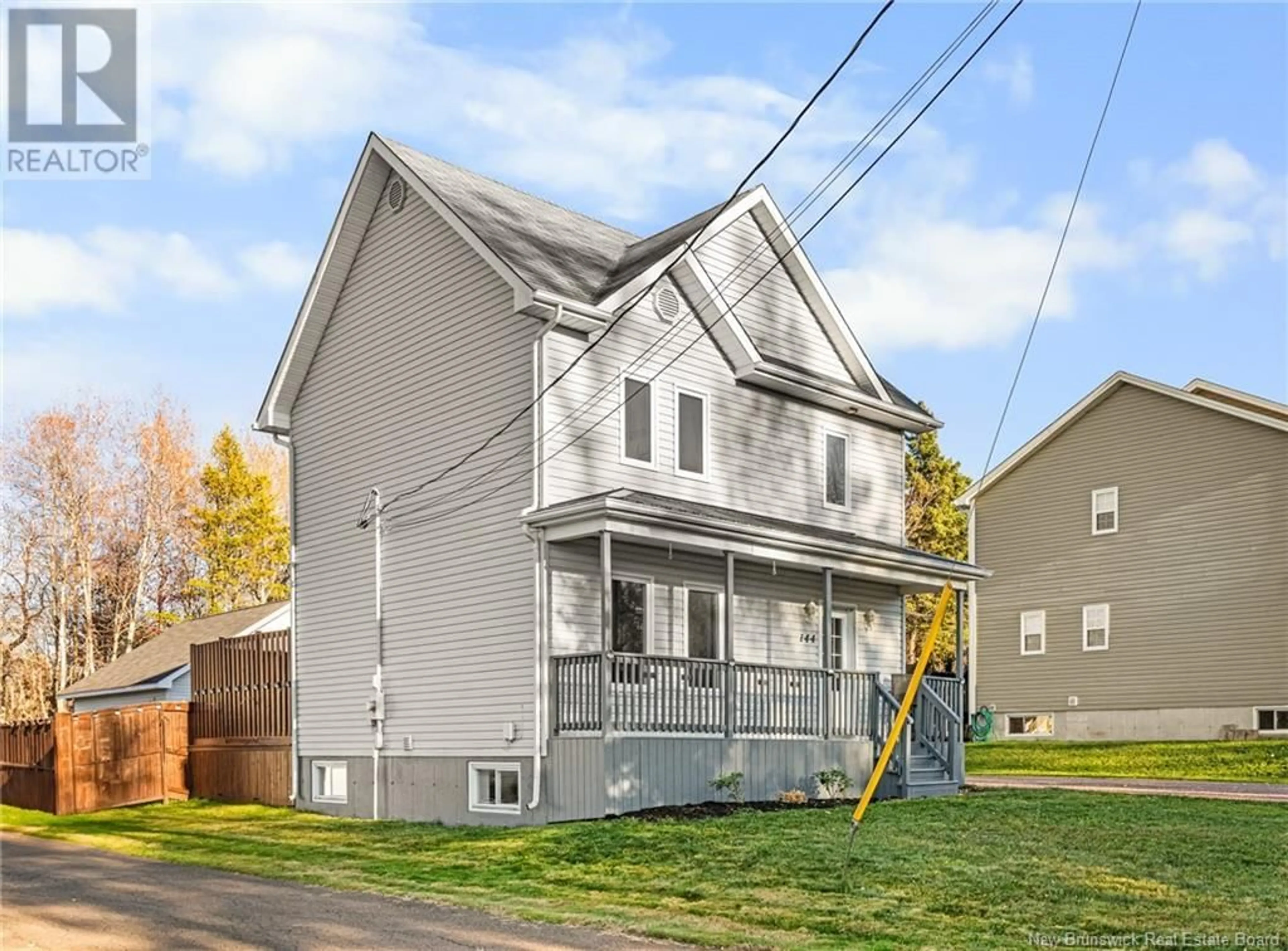 Home with vinyl exterior material, street for 144 EAST STREET, Moncton New Brunswick E1A7A1