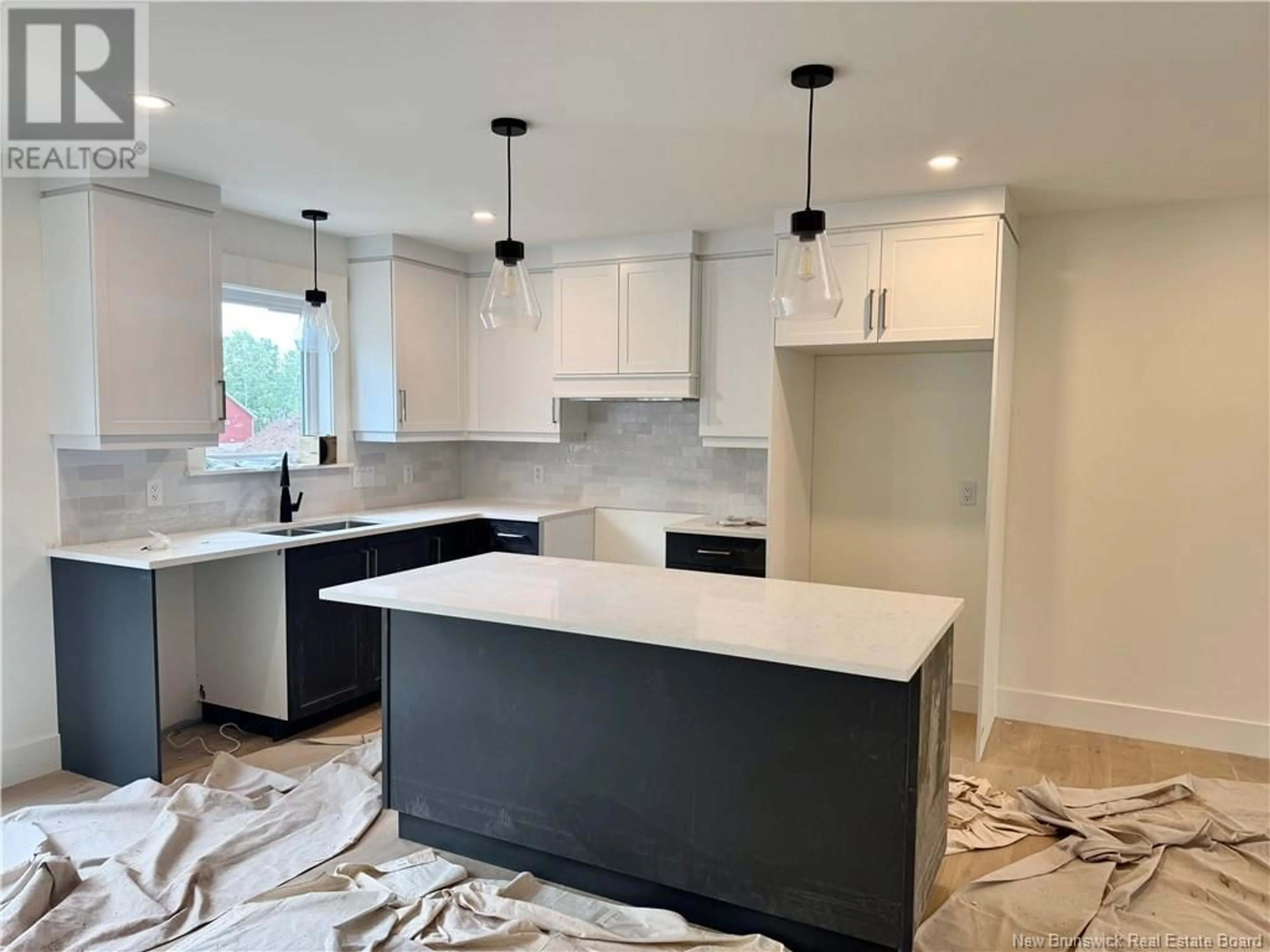 Open concept kitchen, ceramic/tile floor for 30 RACHEL STREET, Moncton New Brunswick E1G6J4