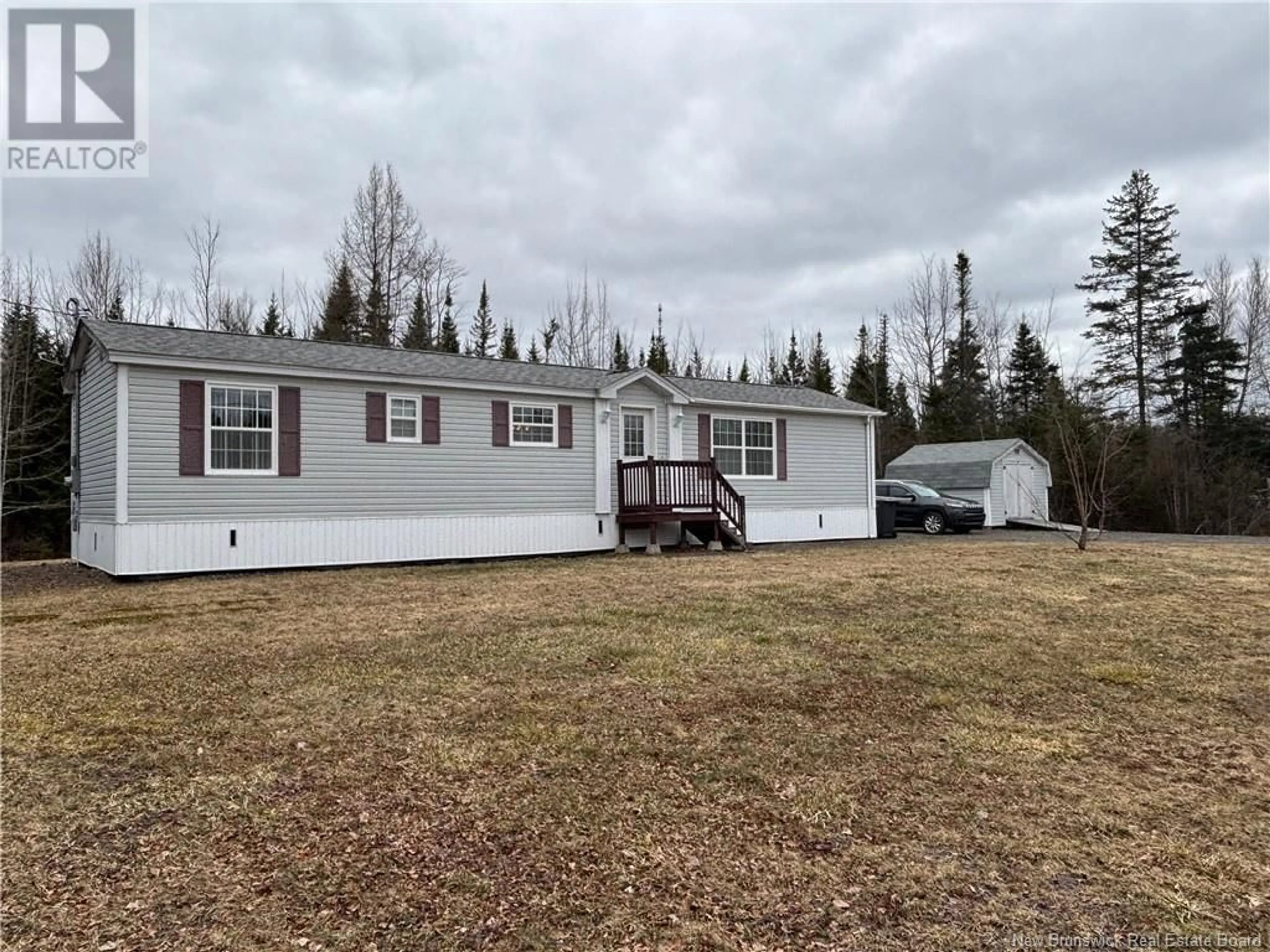 A pic from outside/outdoor area/front of a property/back of a property/a pic from drone, unknown for 9 JAKE STREET, Rusagonis New Brunswick E3B0R5