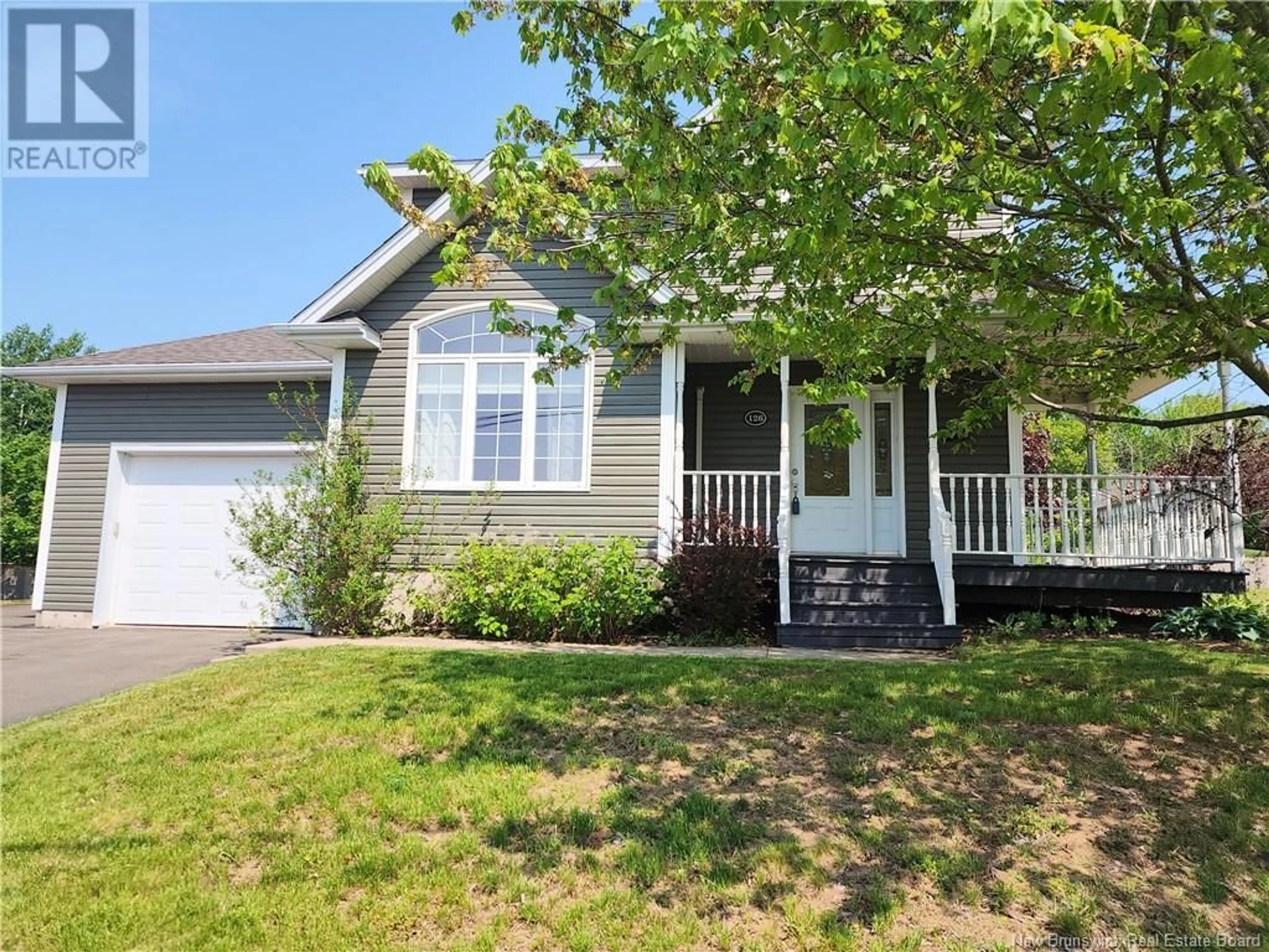 Home with vinyl exterior material, street for 126 MEUNIER STREET, Dieppe New Brunswick E1A7W9