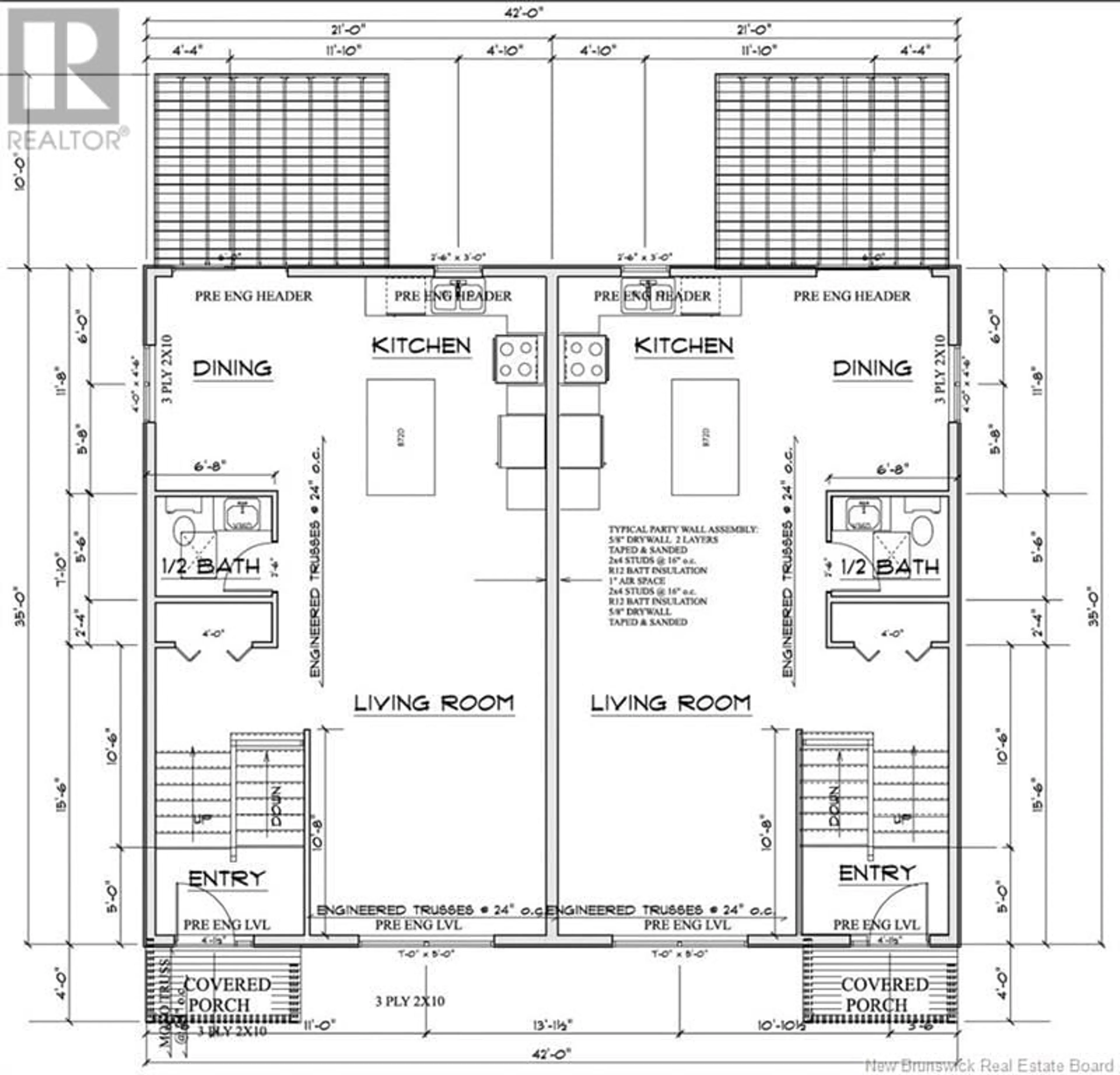 Floor plan for 42 ALOSIER CRESCENT, Moncton New Brunswick E1K0A1