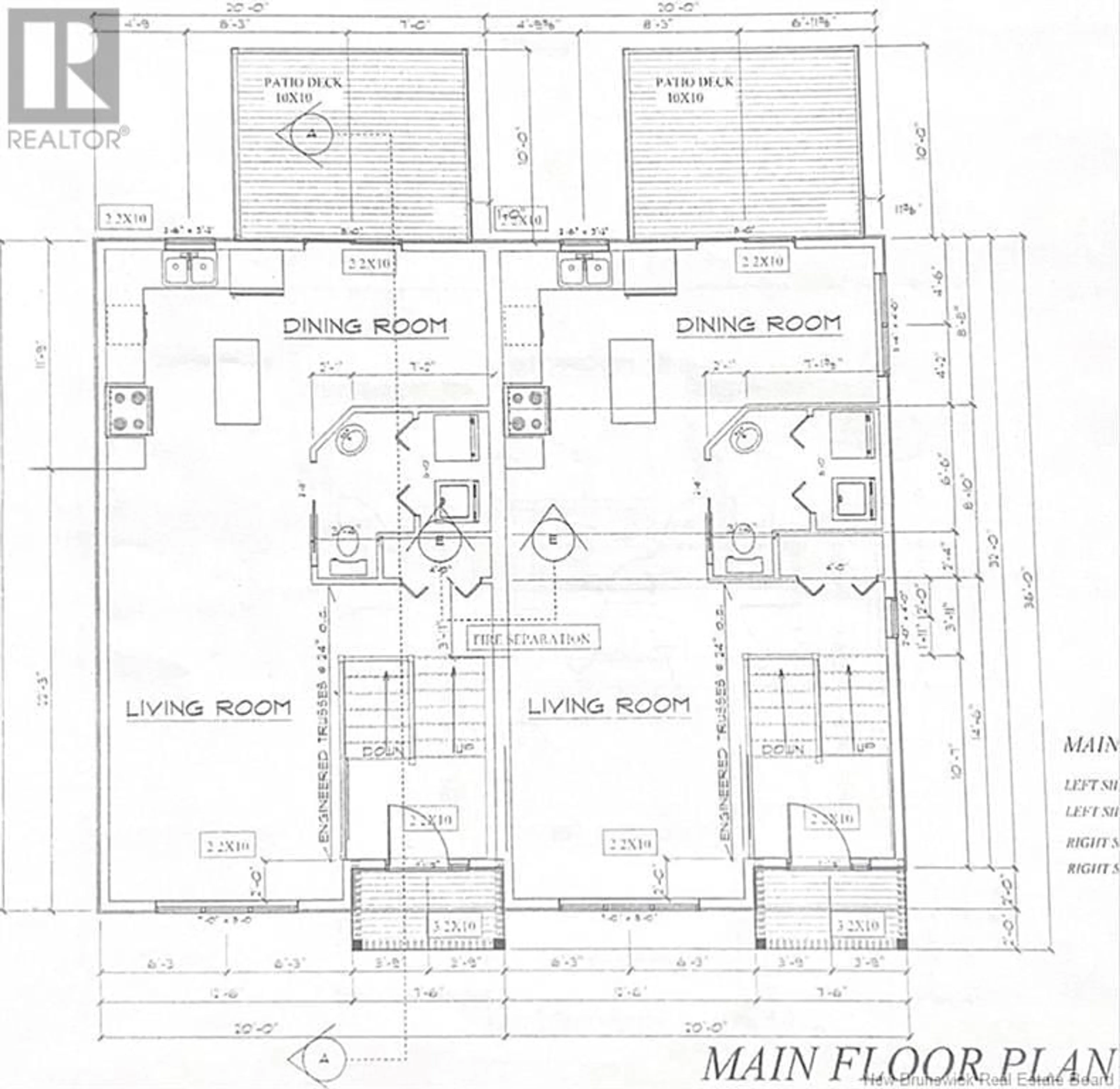Floor plan for 58 ALOSIER CRESCENT, Moncton New Brunswick E1K0A1