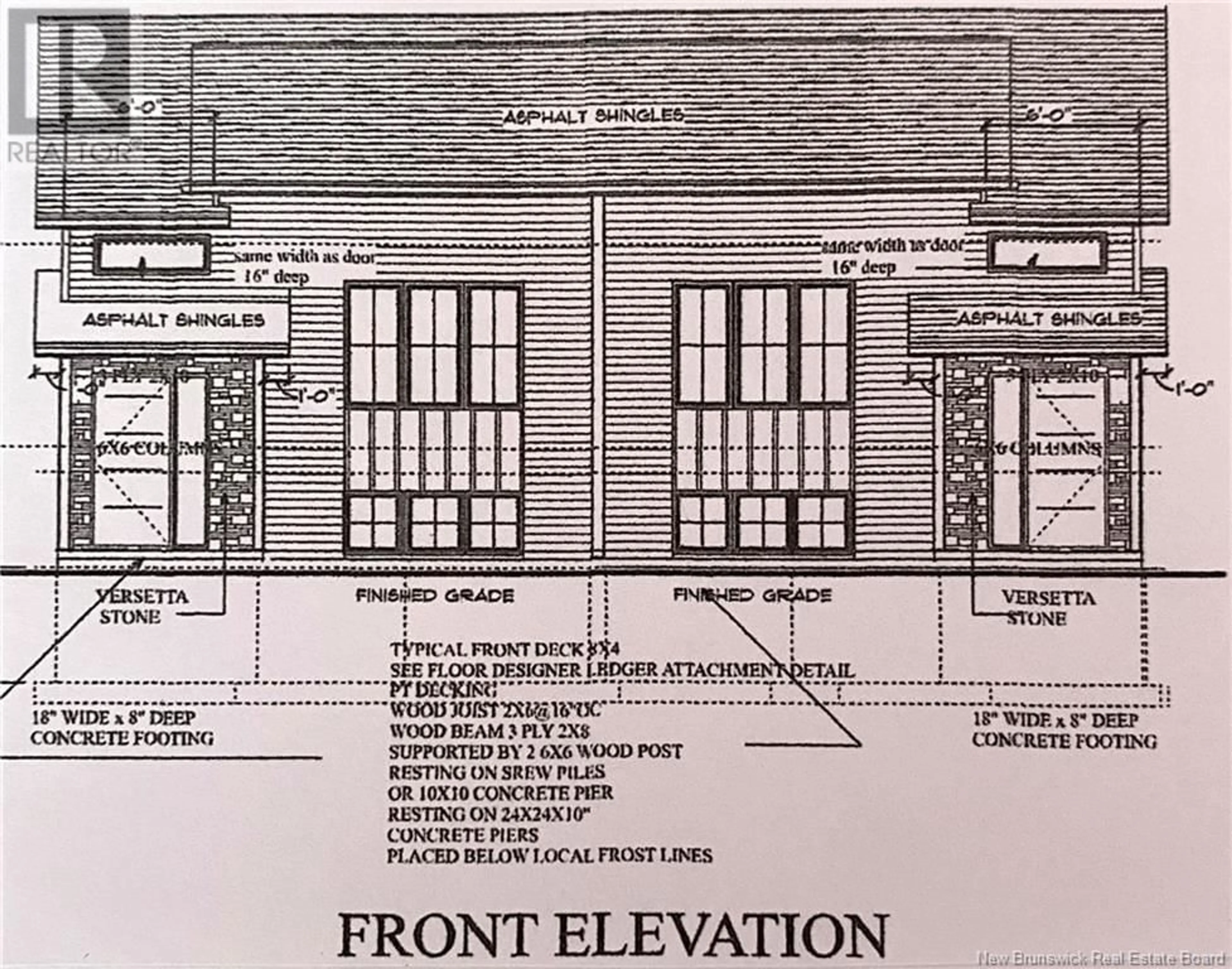 Floor plan for 55 ALOSIER CRESCENT, Moncton New Brunswick E1K0A1