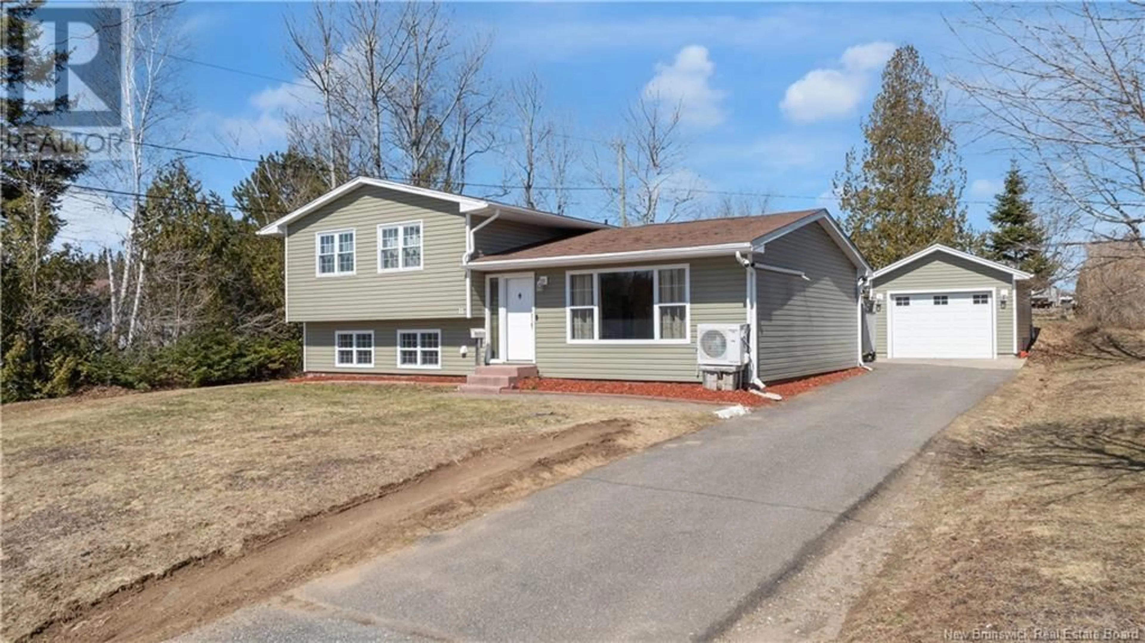 Home with vinyl exterior material, street for 11 SHEILA AVENUE, Saint John New Brunswick E2N1J6