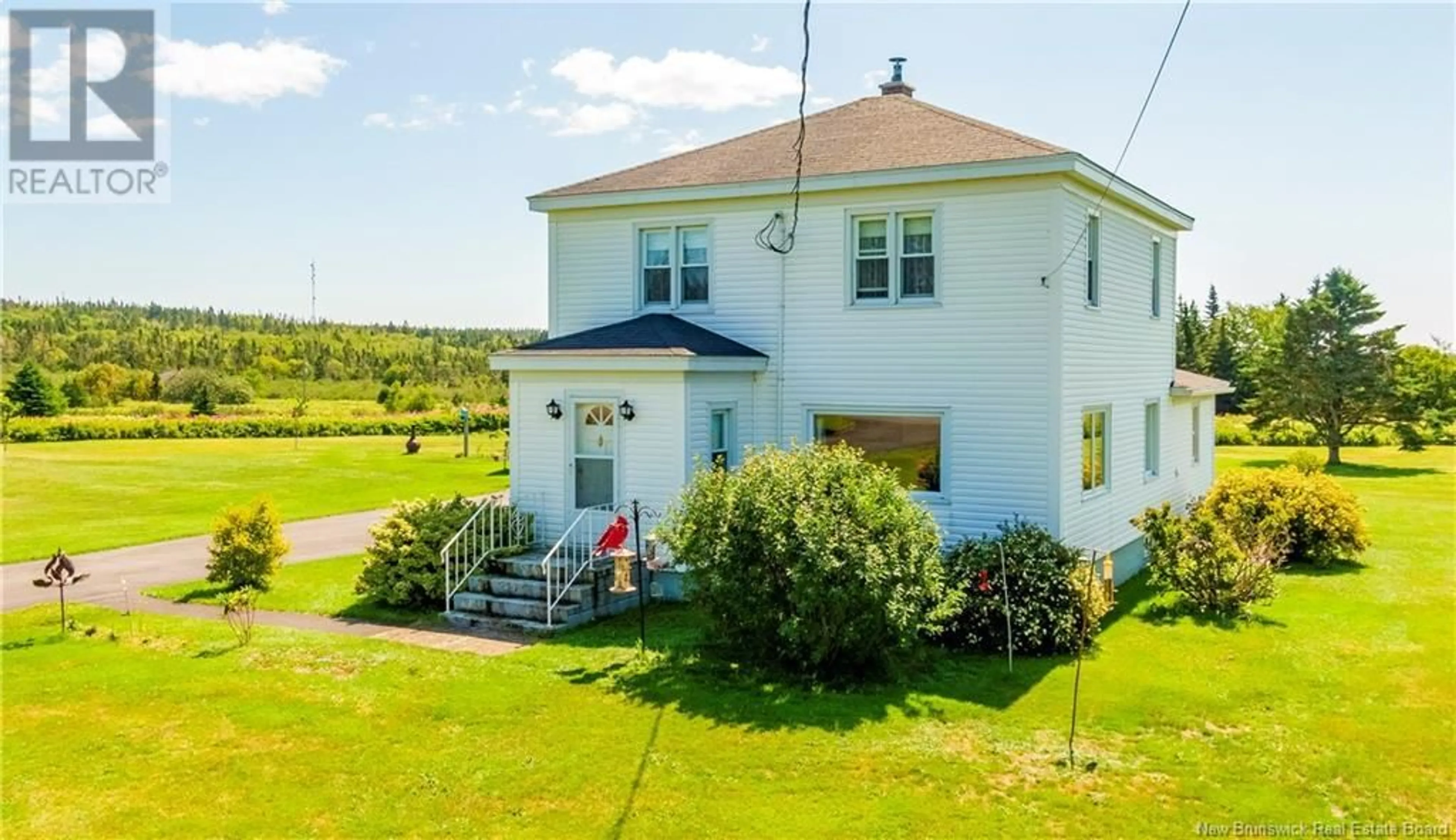 A pic from outside/outdoor area/front of a property/back of a property/a pic from drone, unknown for 424 MACES BAY ROAD, Maces Bay New Brunswick E5J1T4