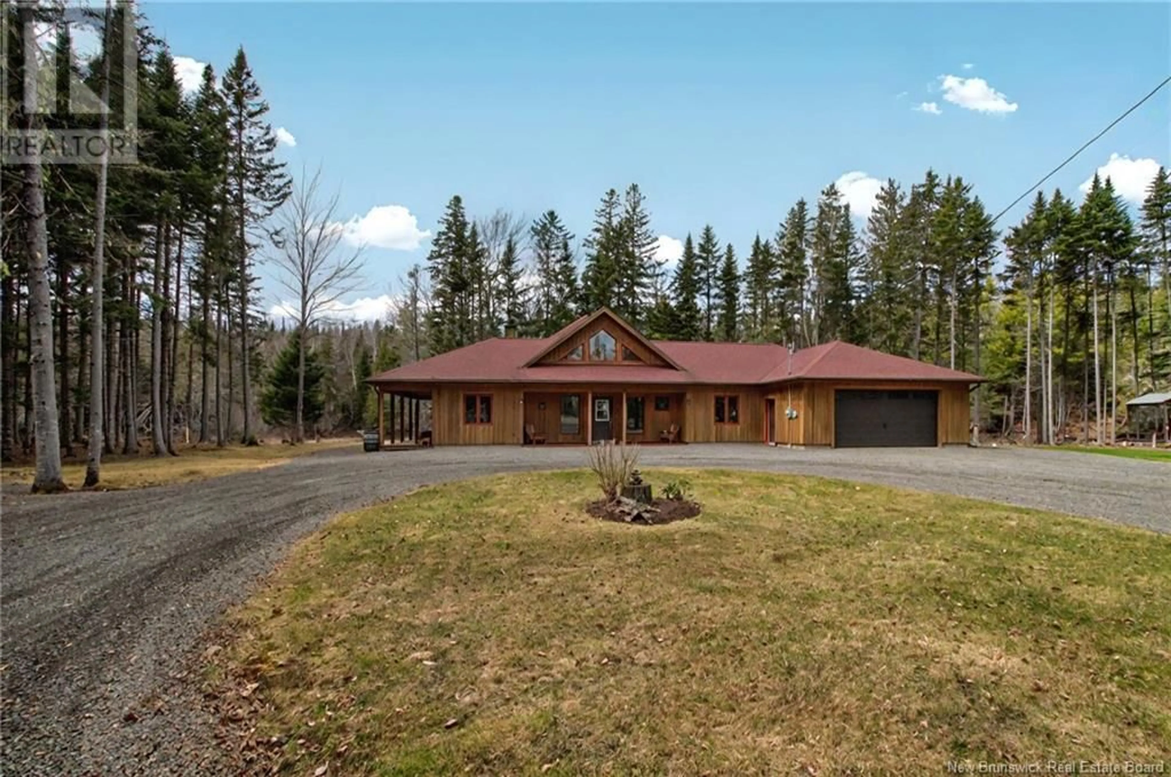 A pic from outside/outdoor area/front of a property/back of a property/a pic from drone, mountain view for 987 SANATORIUM ROAD, The Glades New Brunswick E4J1W9