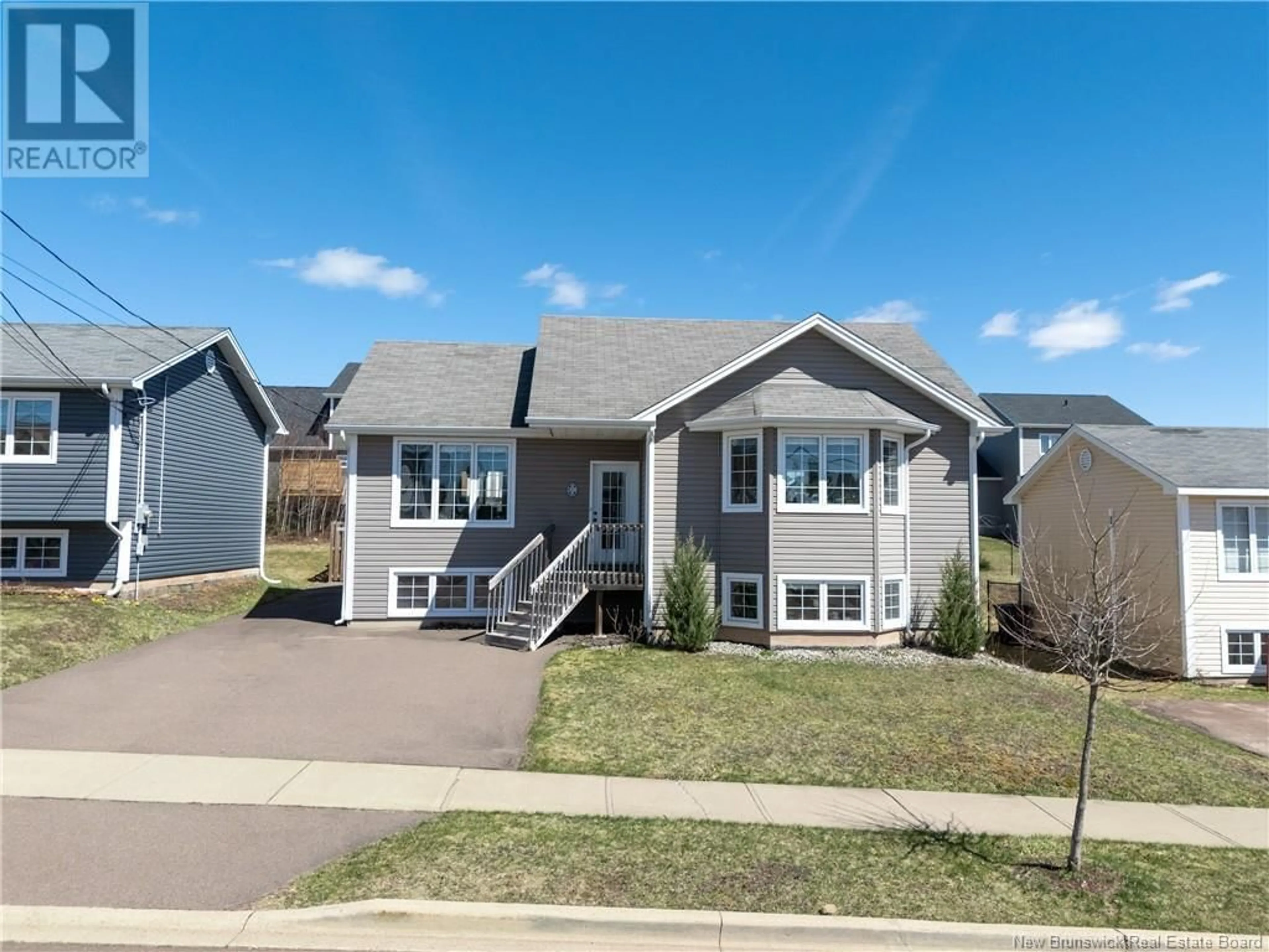 Home with vinyl exterior material, street for 39 MONIQUE STREET, Moncton New Brunswick E1G0R3