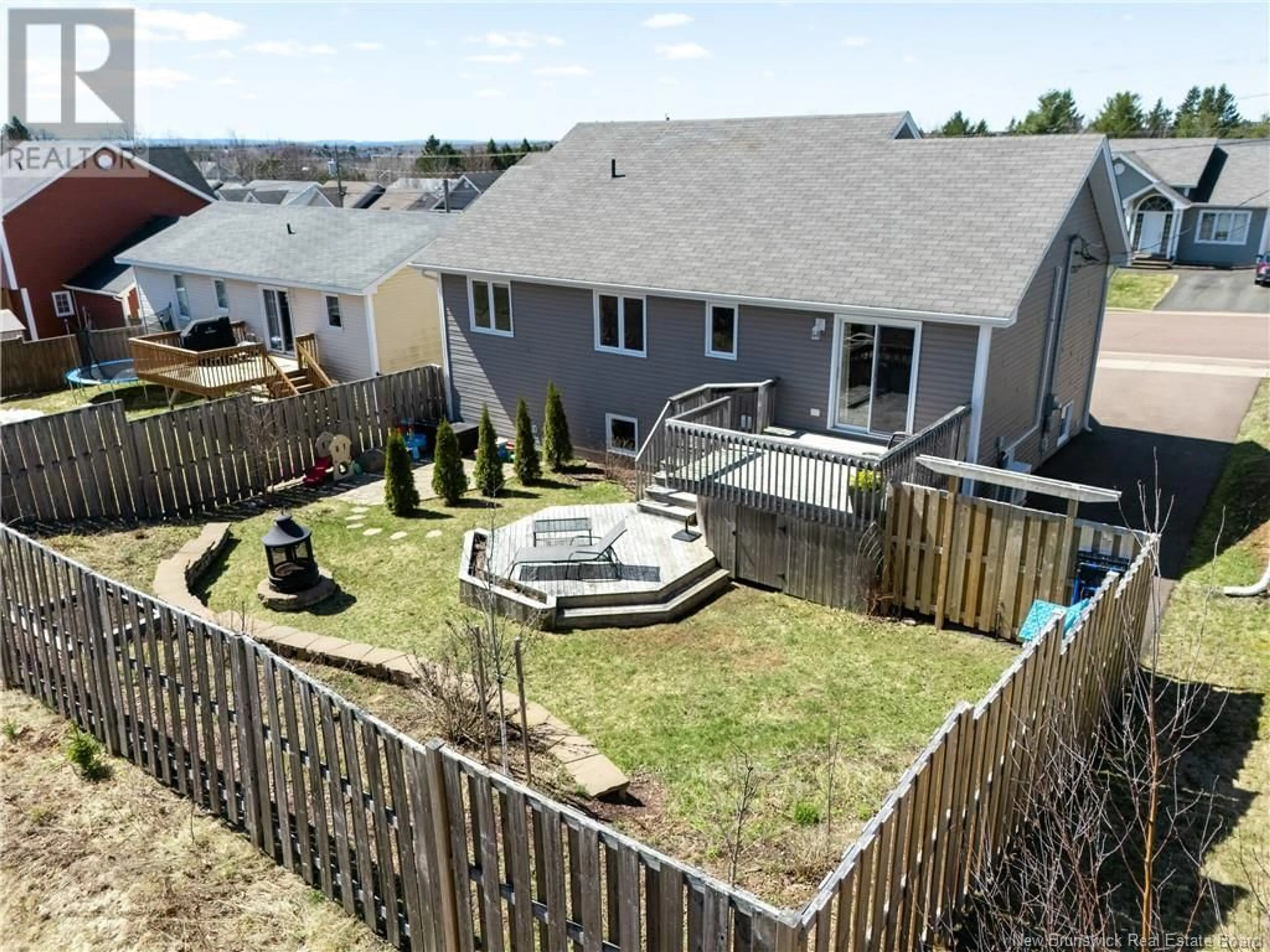A pic from outside/outdoor area/front of a property/back of a property/a pic from drone, mountain view for 39 MONIQUE STREET, Moncton New Brunswick E1G0R3