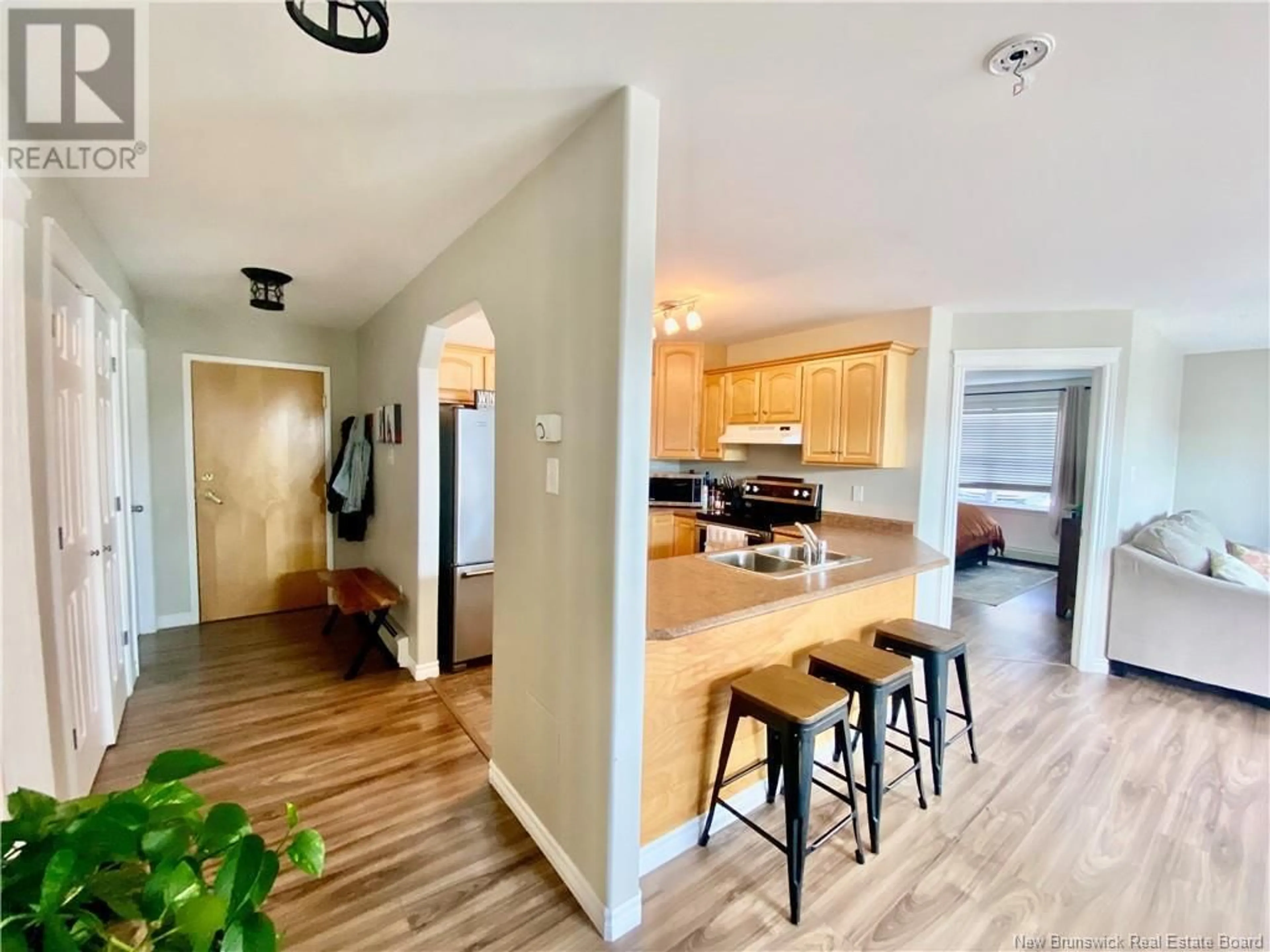 Open concept kitchen, wood/laminate floor for 2 - 1200 SOMERSET STREET, Saint John New Brunswick E2K0E2