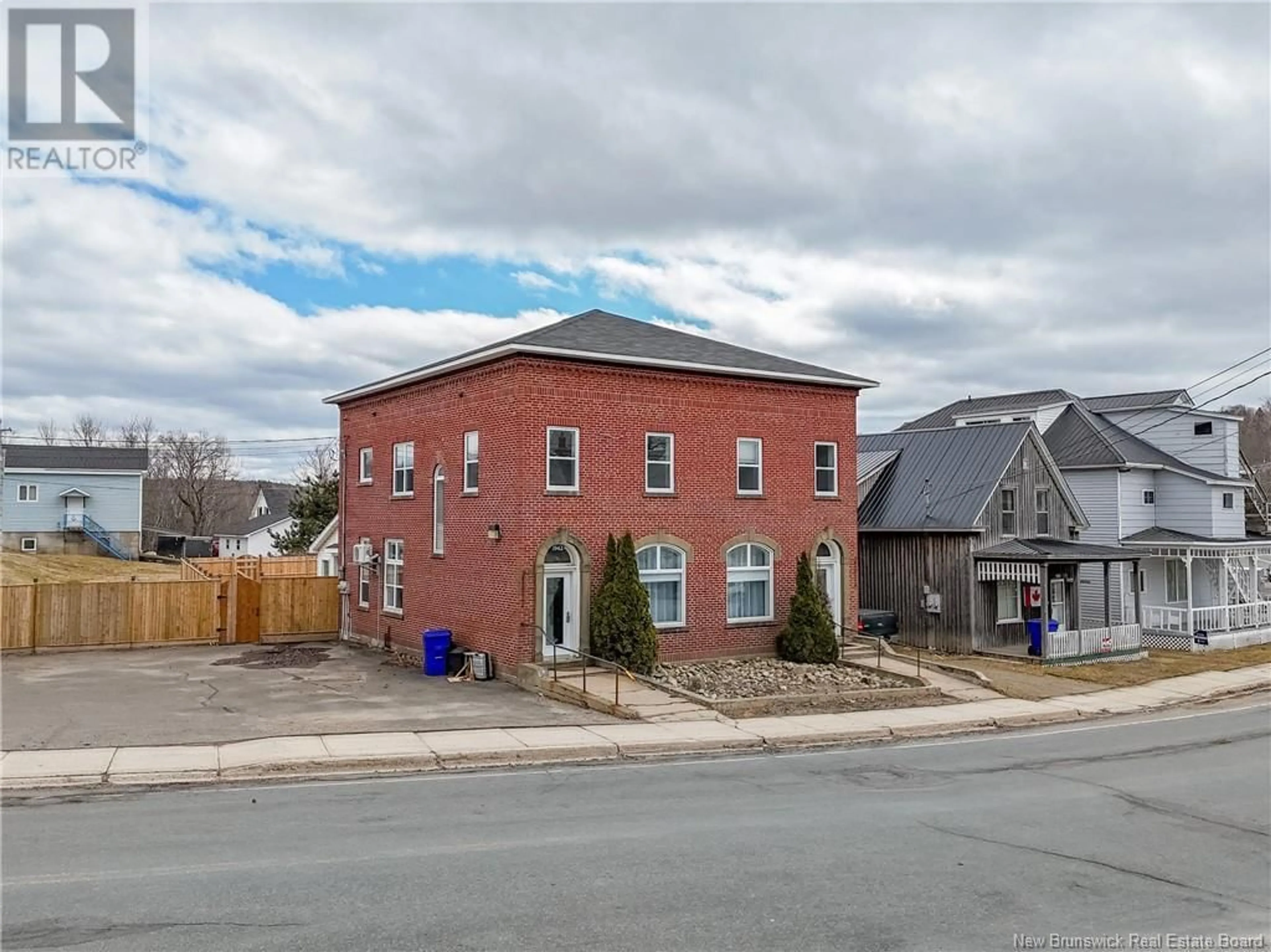 A pic from outside/outdoor area/front of a property/back of a property/a pic from drone, street for 1943 ROUTE 3, Harvey New Brunswick E6K1K3