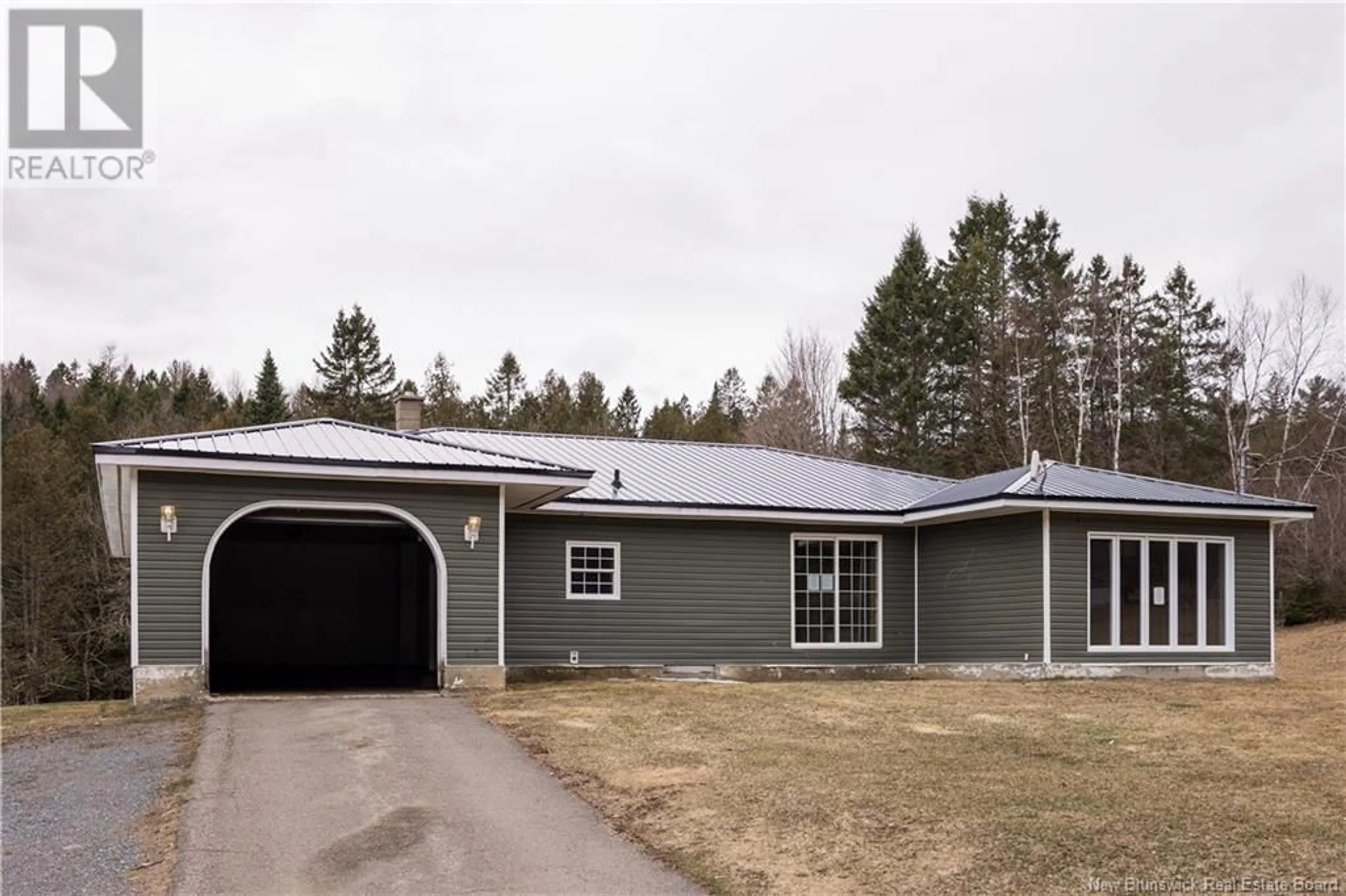 Home with vinyl exterior material, street for 284 DEAN ROAD, Bairdsville New Brunswick E7H1W8