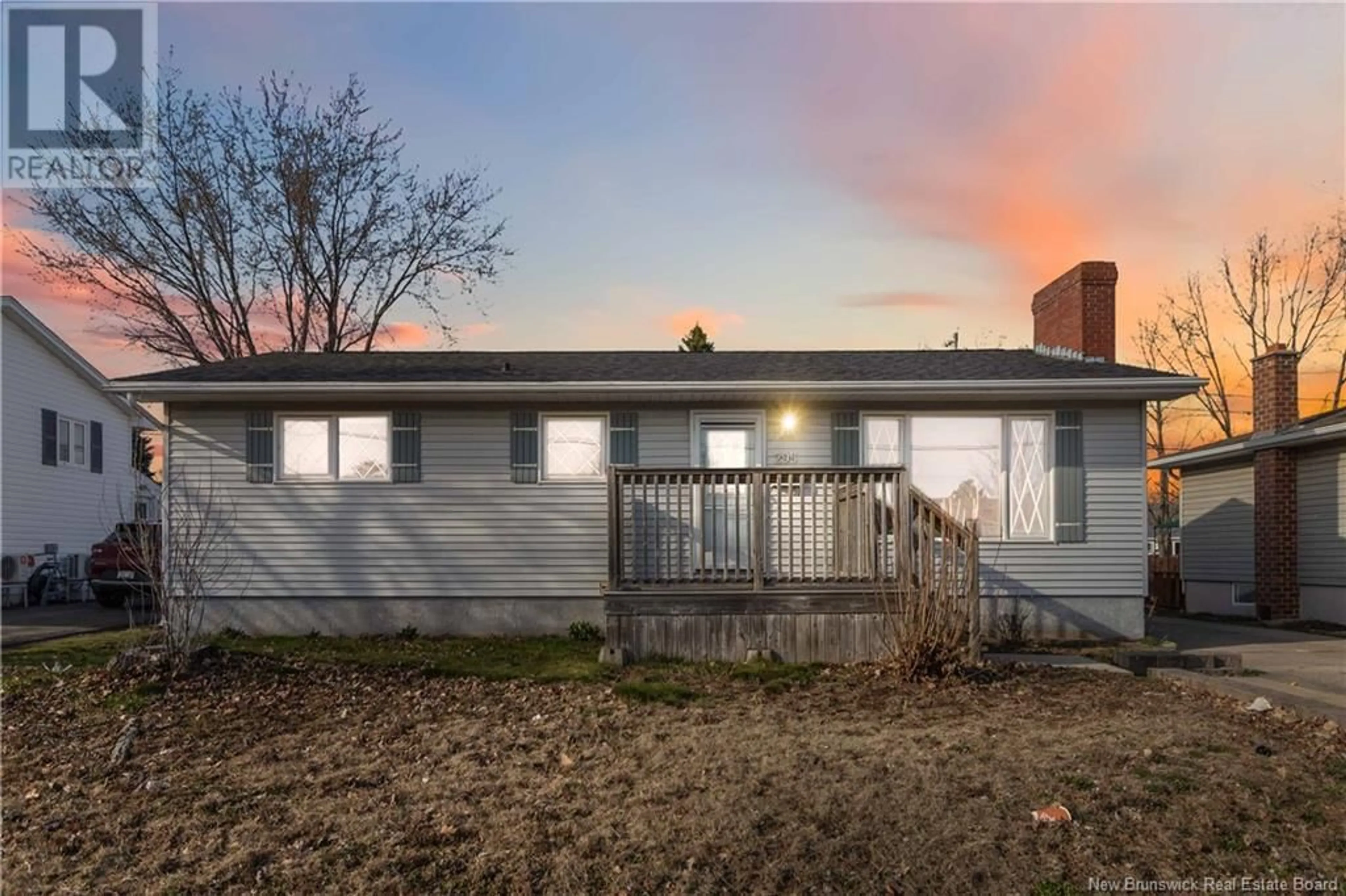 Home with vinyl exterior material, street for 295 KENDRA, Moncton New Brunswick E1C8W8