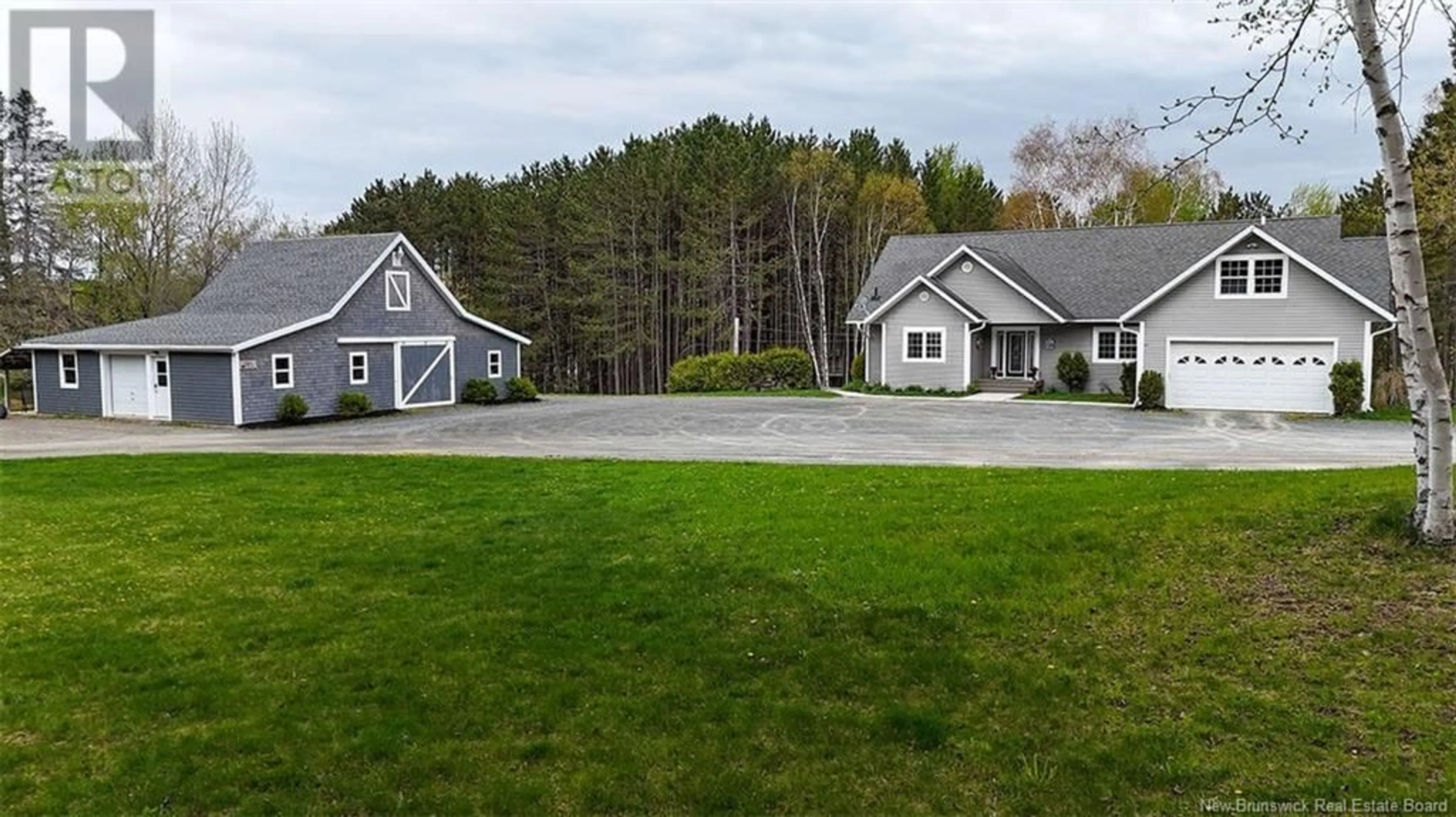A pic from outside/outdoor area/front of a property/back of a property/a pic from drone, street for 20 LEFT BRANCH SALMON HILL ROAD, Florenceville-Bristol New Brunswick E7L2B6