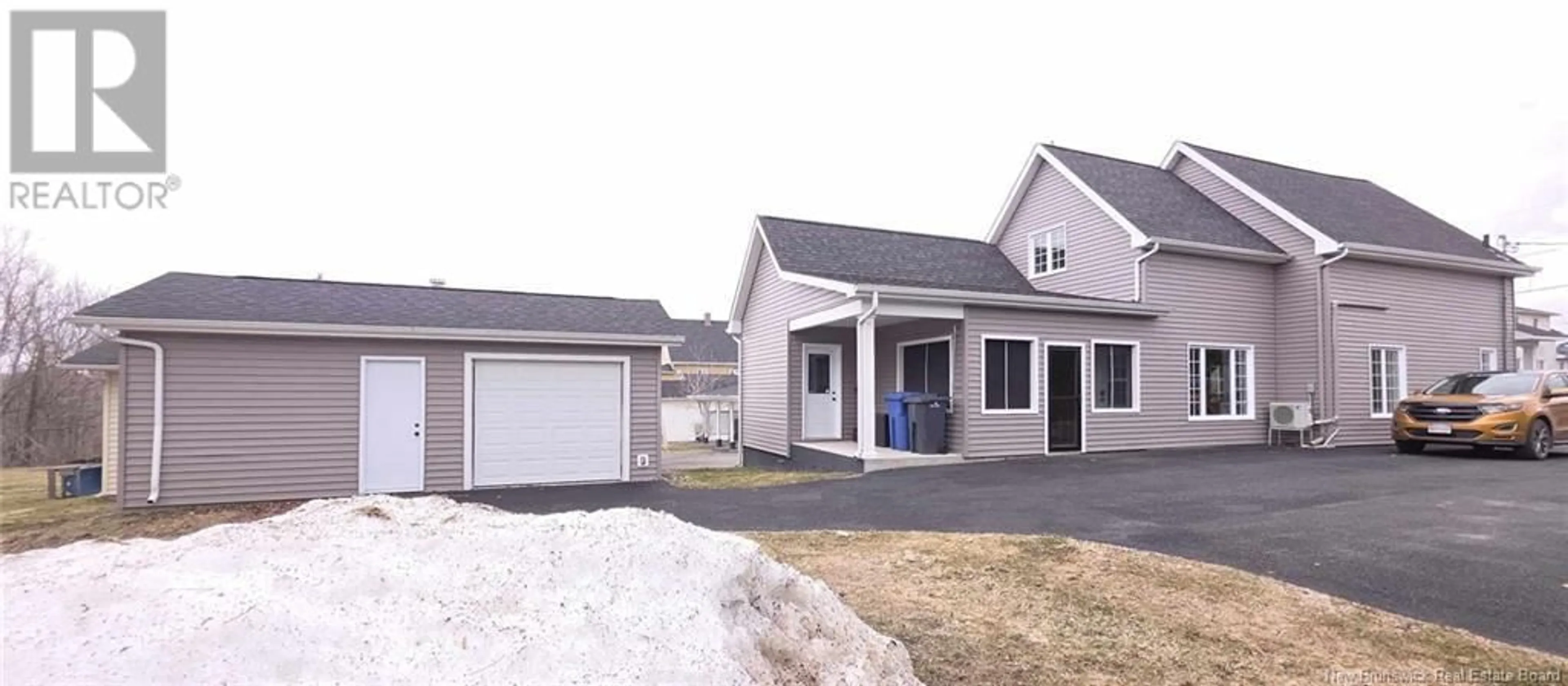 Home with vinyl exterior material, street for 245 BASIN STREET, Grand-Sault/Grand Falls New Brunswick E3Z2J2