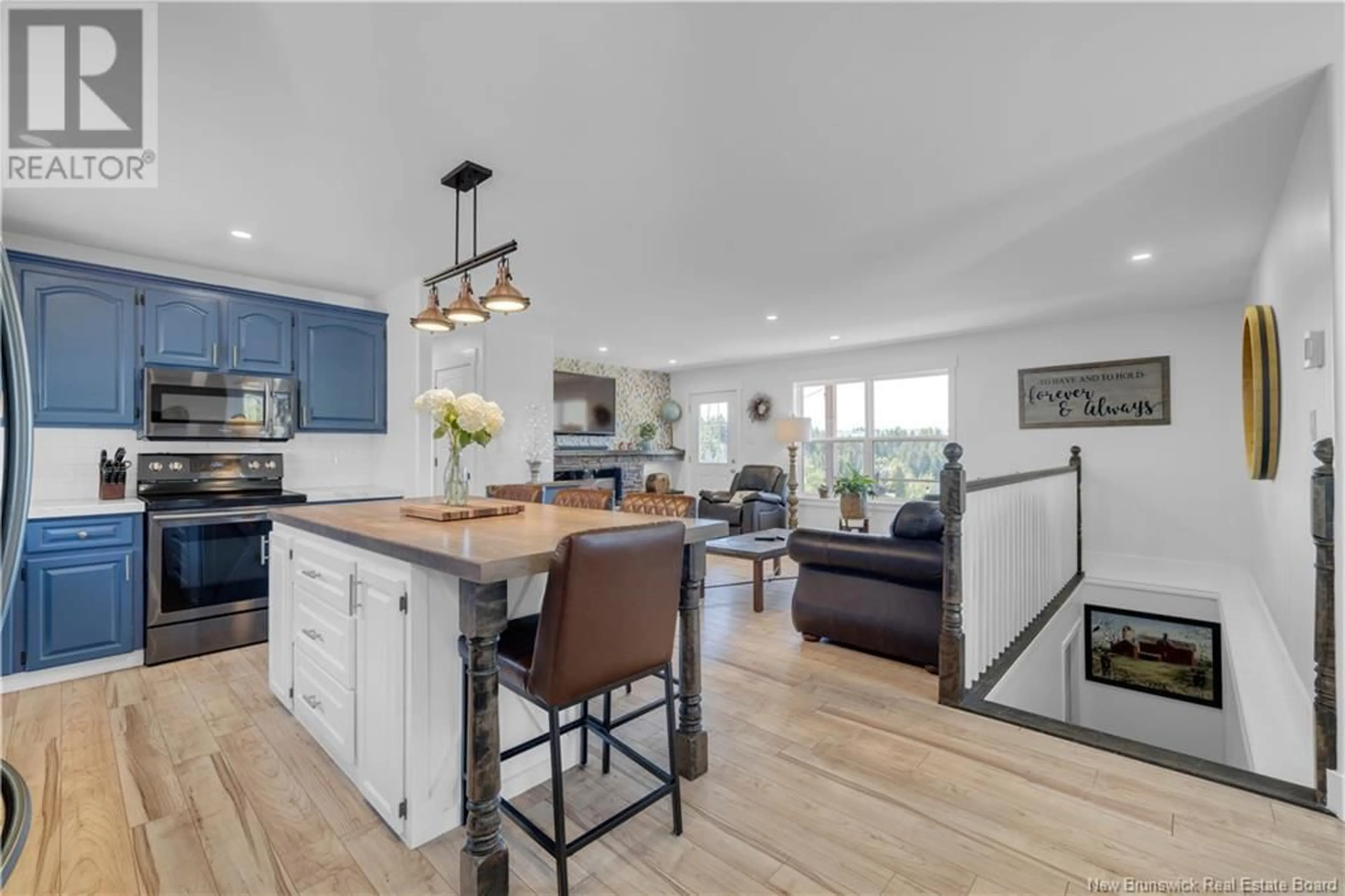 Open concept kitchen, unknown for 38 LAND ROAD, Saint John New Brunswick E2N1P5