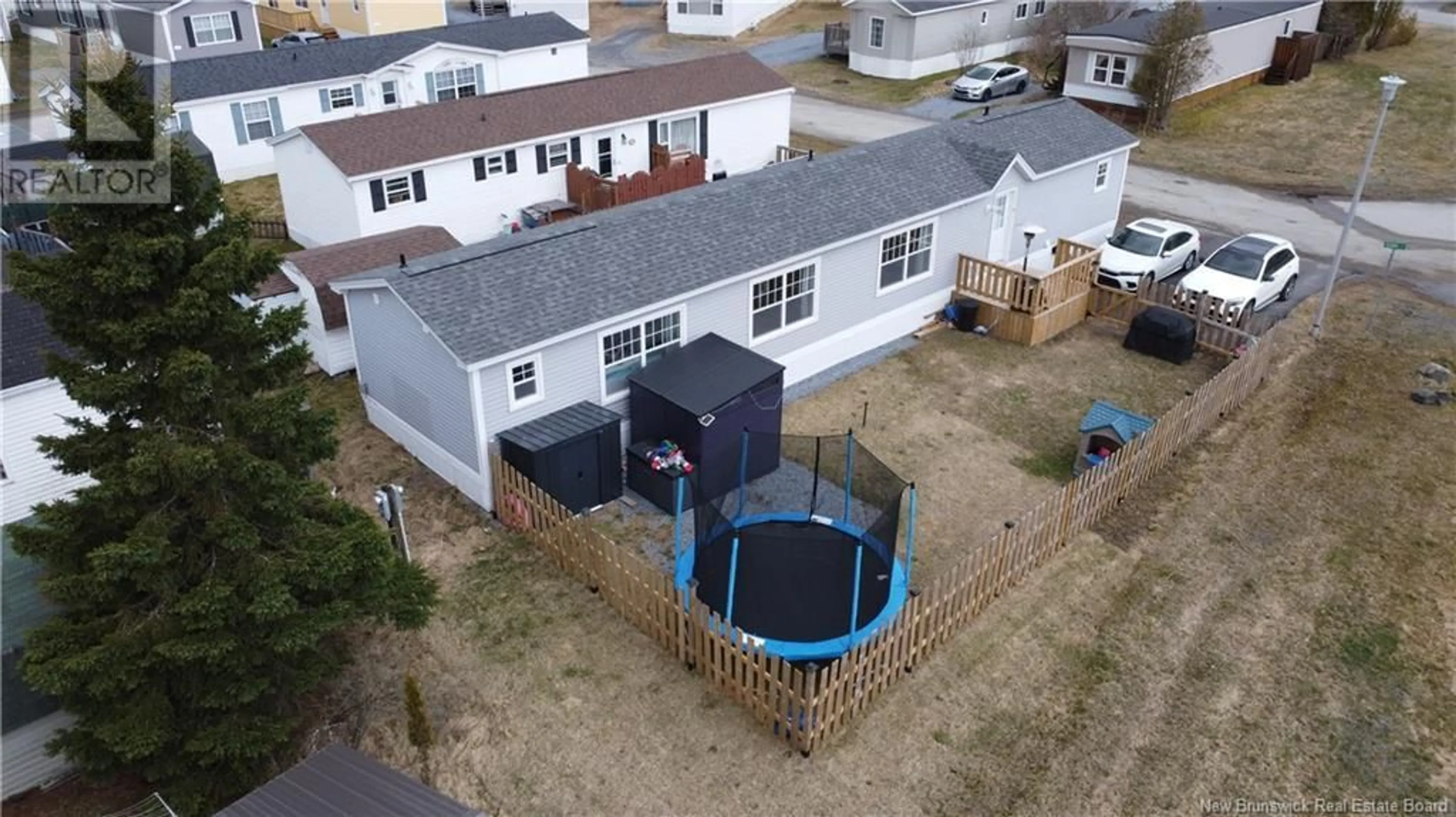 A pic from outside/outdoor area/front of a property/back of a property/a pic from drone, building for 1 ROBIN COURT, Saint John New Brunswick E2J3Y7