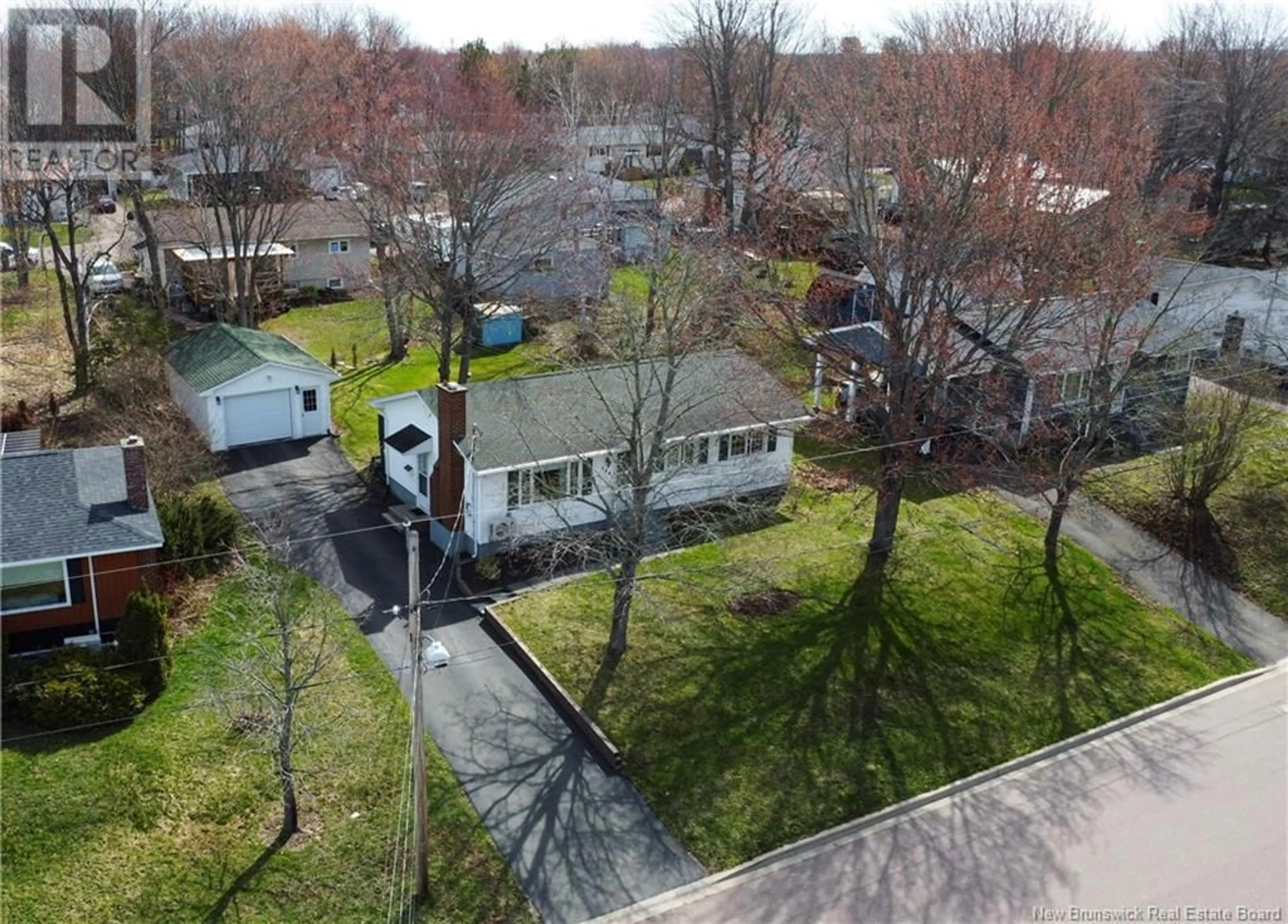 A pic from outside/outdoor area/front of a property/back of a property/a pic from drone, street for 144 WENTWORTH DRIVE, Riverview New Brunswick E1B2T5