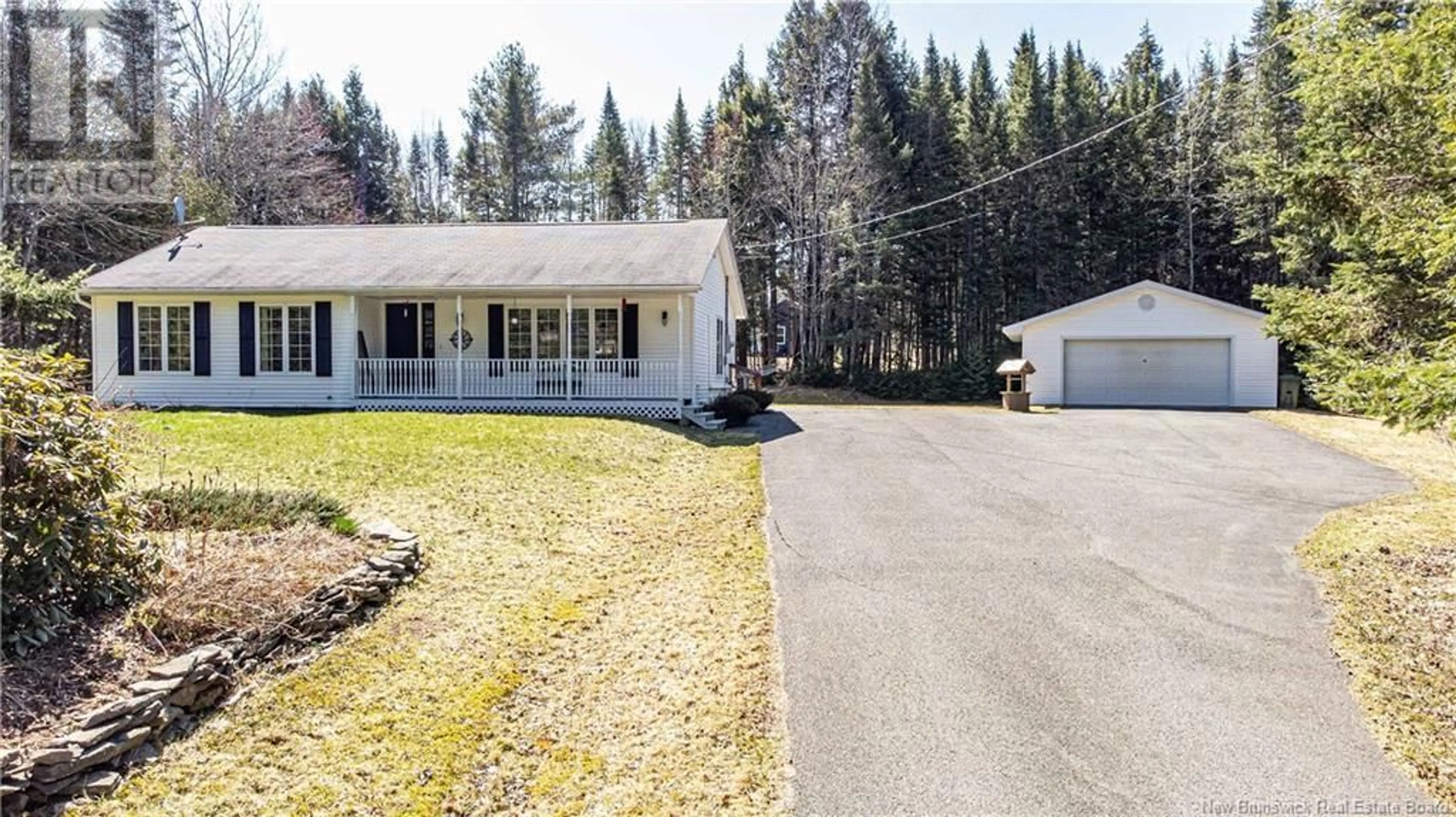 A pic from outside/outdoor area/front of a property/back of a property/a pic from drone, street for 1279 ROUTE 655, Rusagonis New Brunswick E3B8Z8