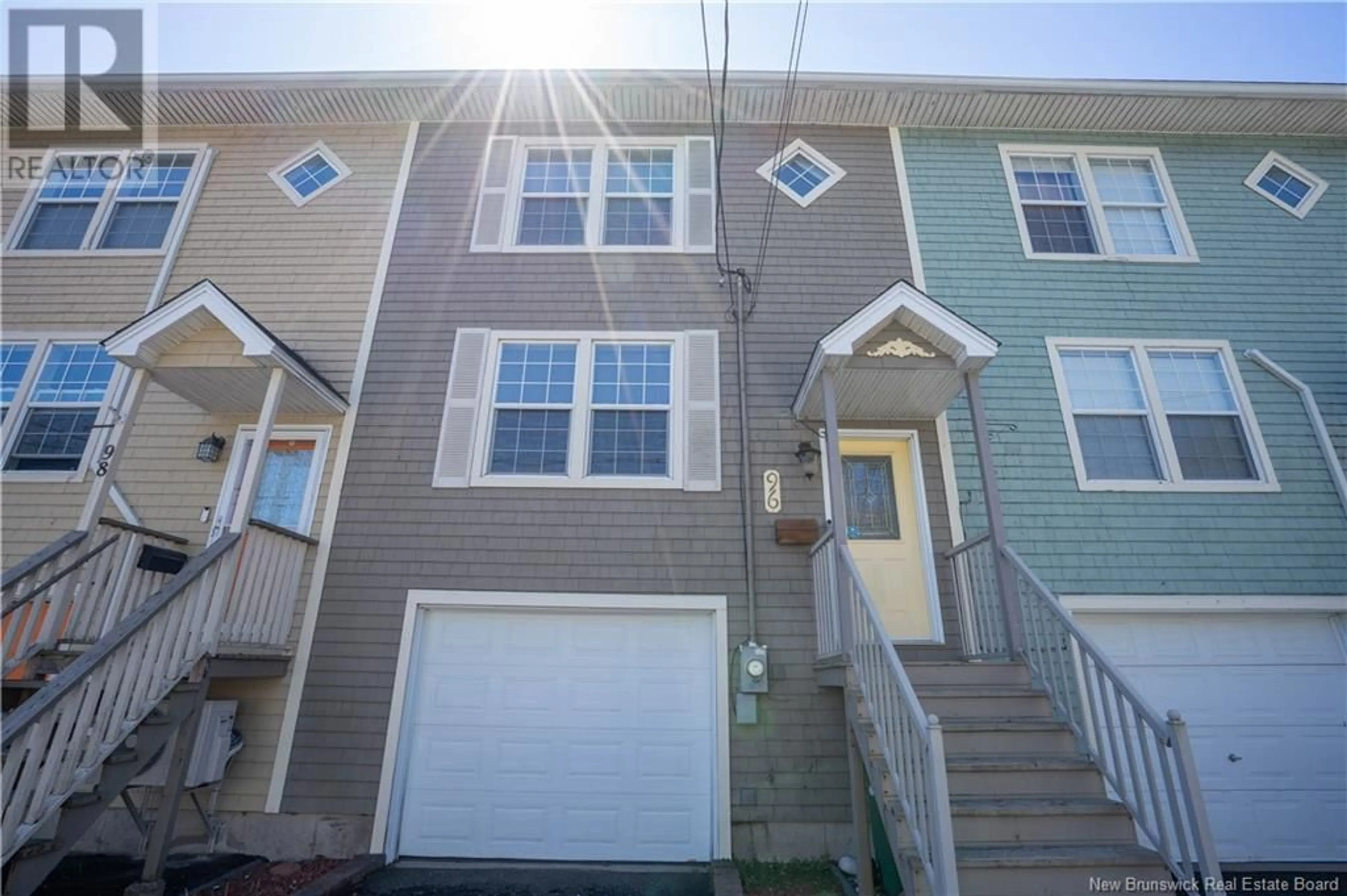 Home with vinyl exterior material, street for 96 QUEEN STREET, Saint John New Brunswick E2L1S4