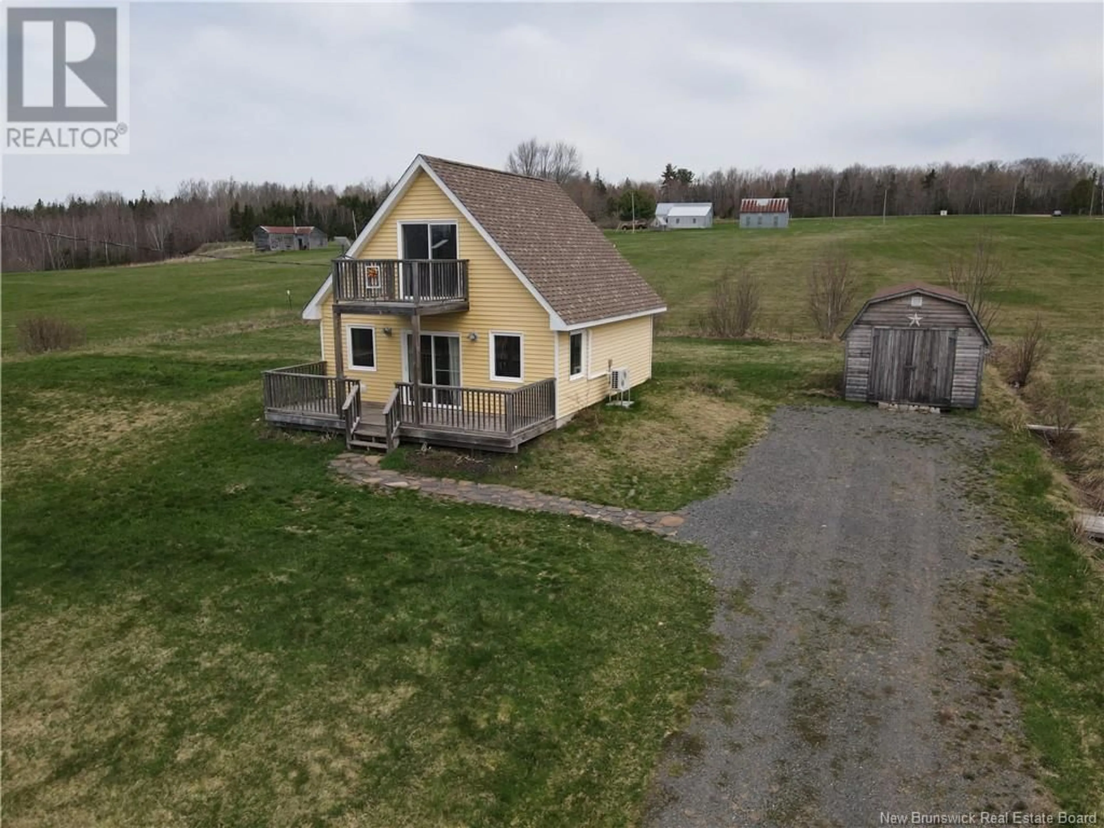 A pic from outside/outdoor area/front of a property/back of a property/a pic from drone, building for 100 WASHADEMOAK LANE, Cambridge-Narrows New Brunswick E4C4G9