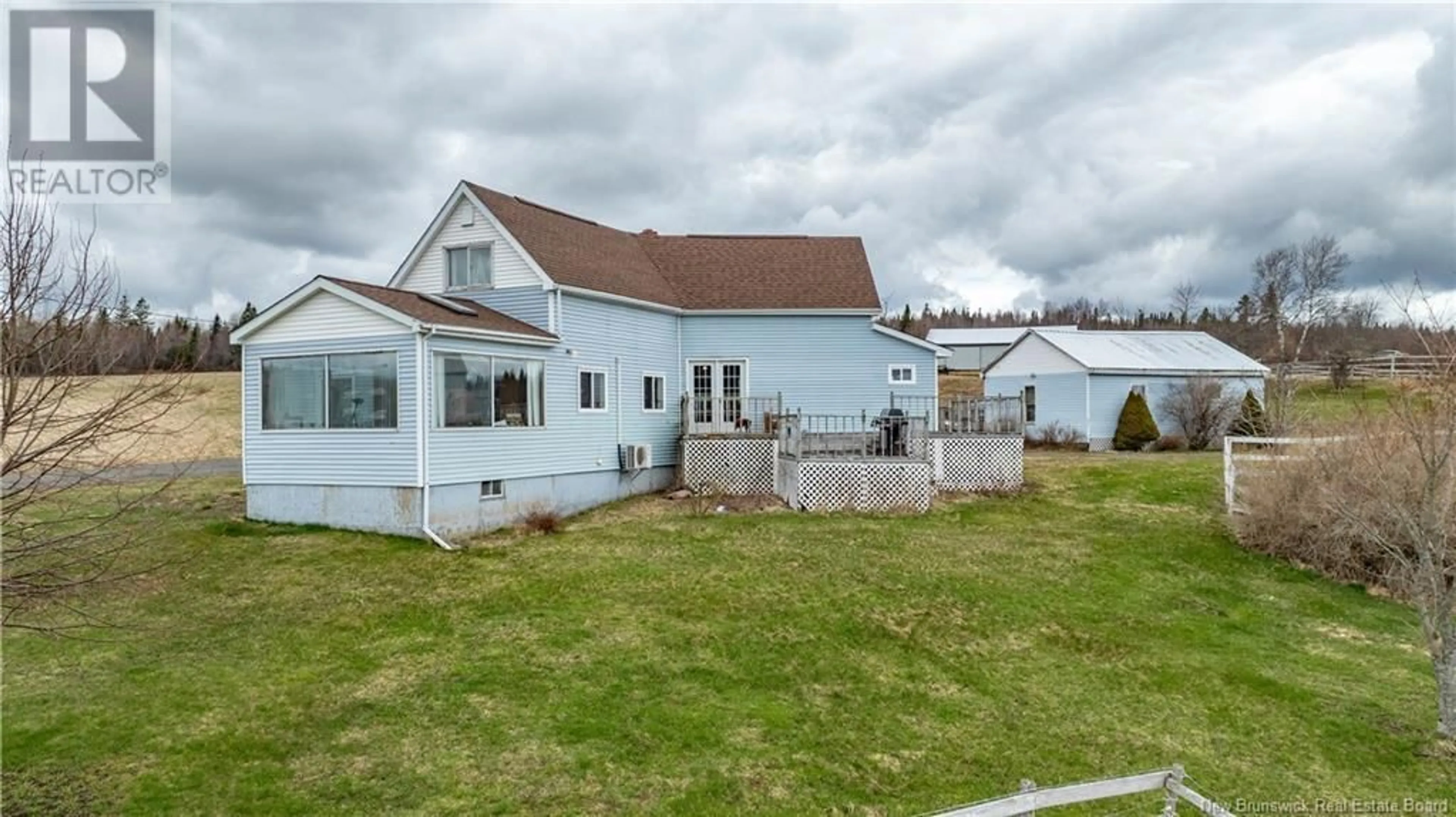 A pic from outside/outdoor area/front of a property/back of a property/a pic from drone, building for 552 ERB SETTLEMENT ROAD, Erb Settlement New Brunswick E5P1Z8