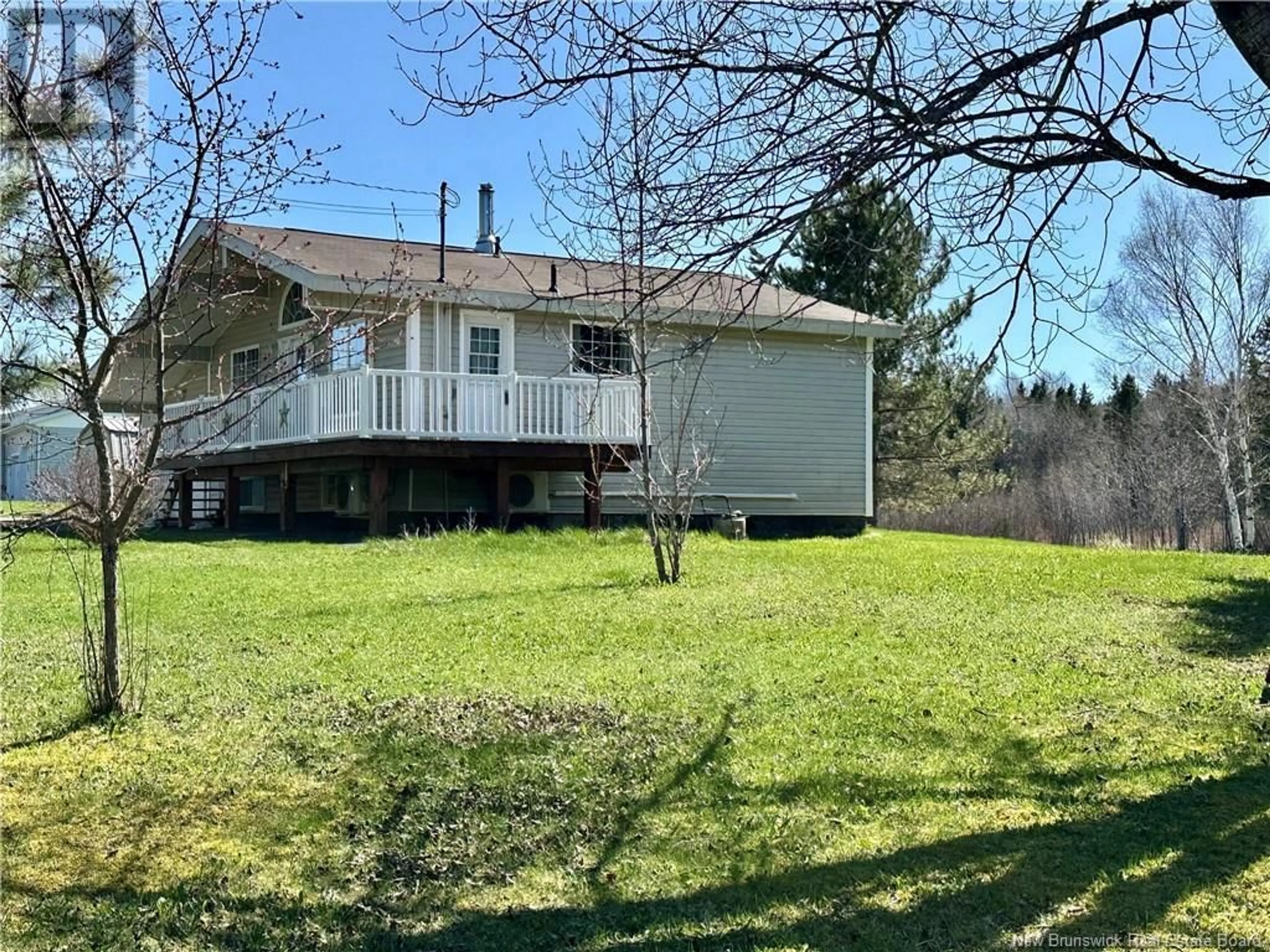 A pic from outside/outdoor area/front of a property/back of a property/a pic from drone, unknown for 68 KING KRISTIAN ROAD, New Denmark New Brunswick E7G1X6