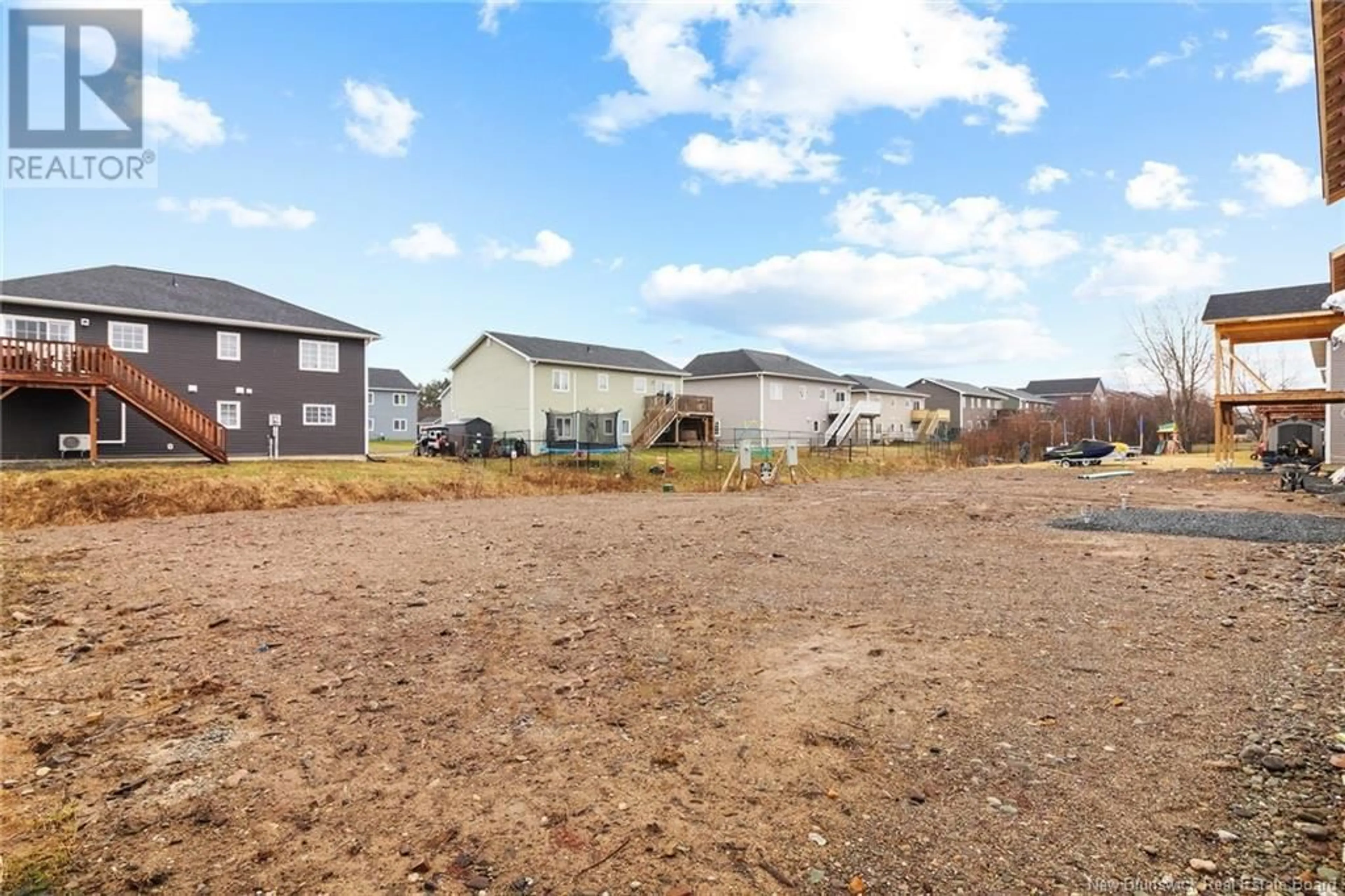 A pic from outside/outdoor area/front of a property/back of a property/a pic from drone, street for 5 DOHERTY DRIVE, Oromocto New Brunswick E2V0M7