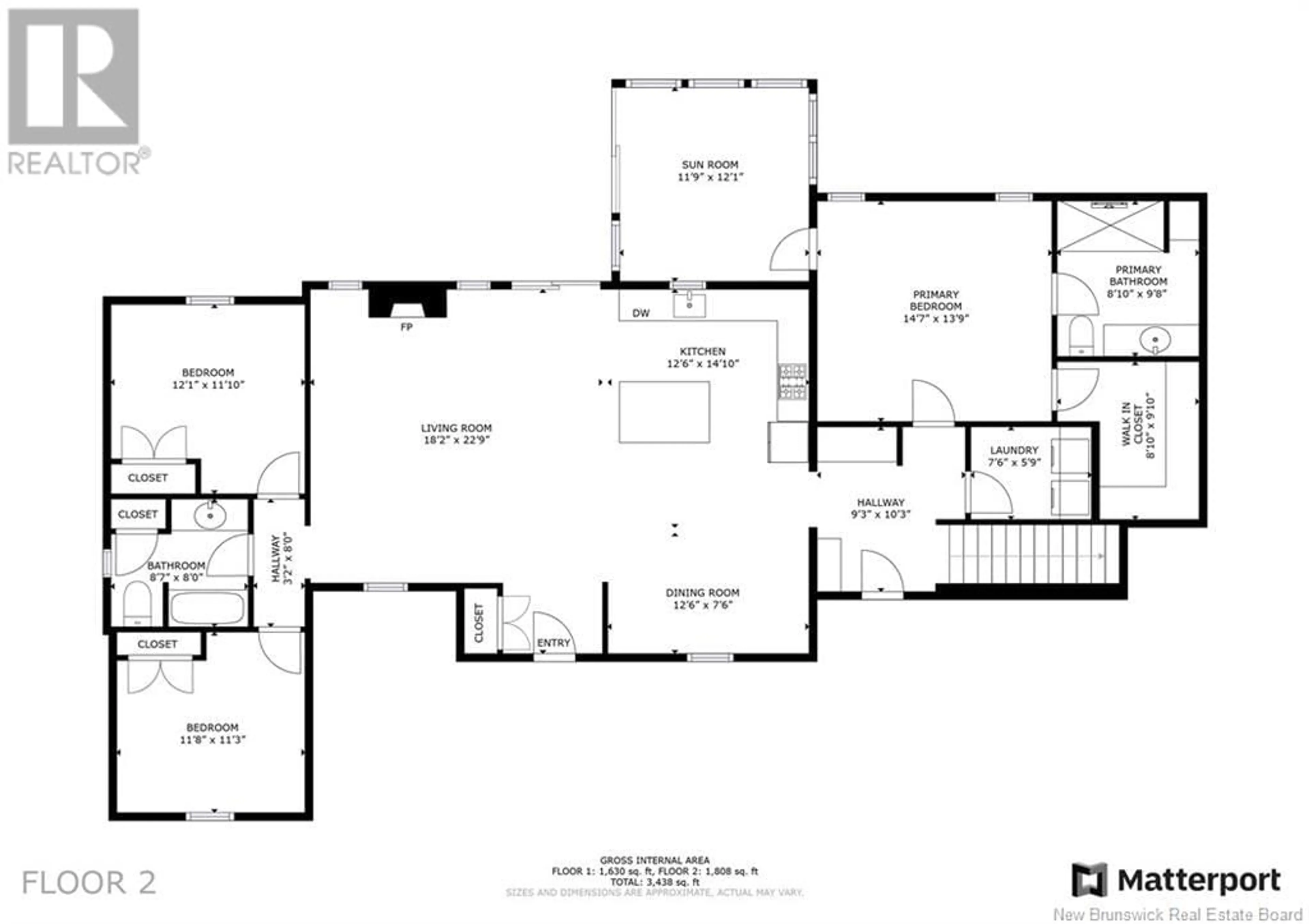 Floor plan for 1086 655 ROUTE ROUTE, Waasis New Brunswick E3B8W2