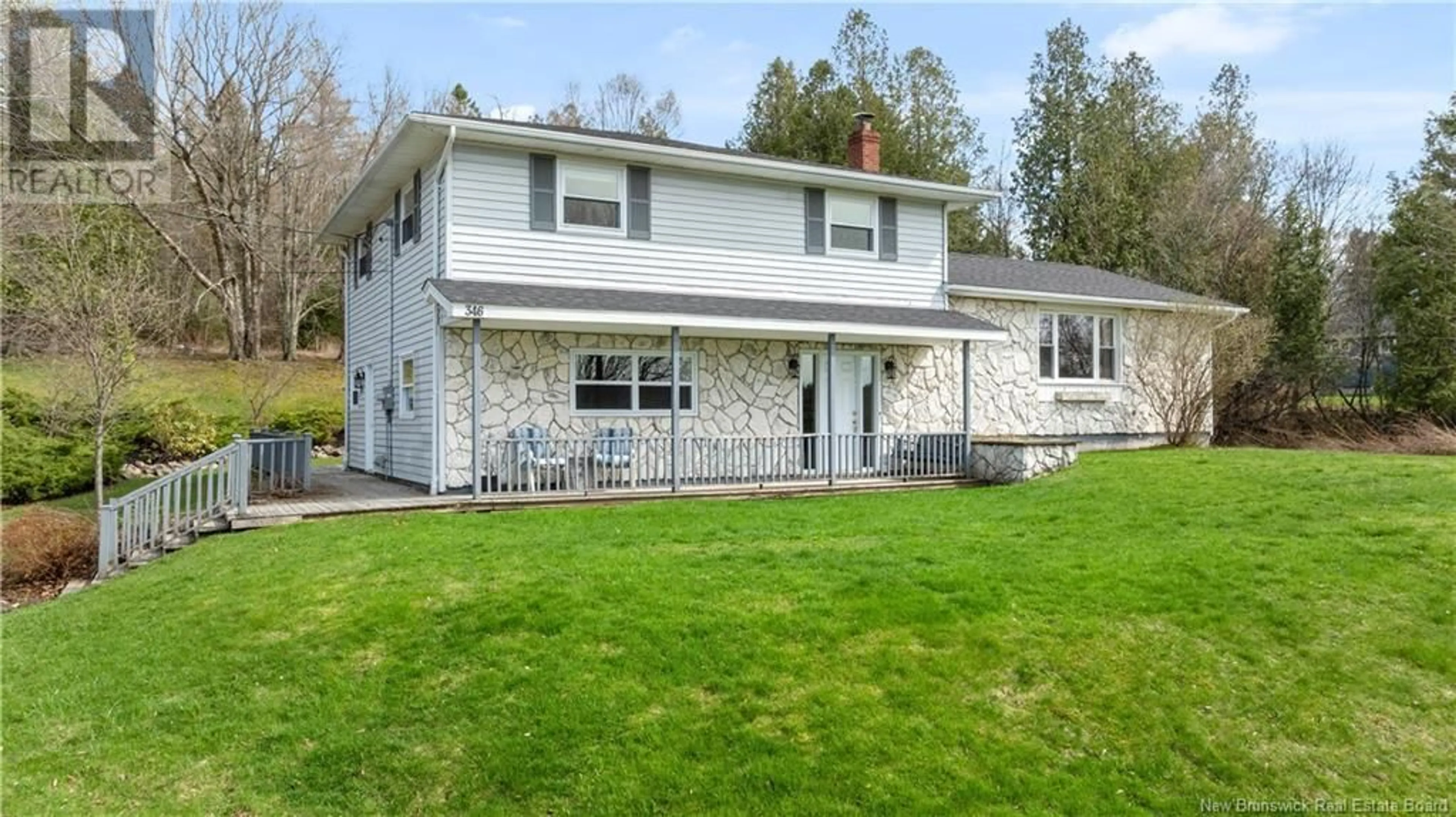 Home with vinyl exterior material, unknown for 346 MODEL FARM ROAD, Quispamsis New Brunswick E2G1L9