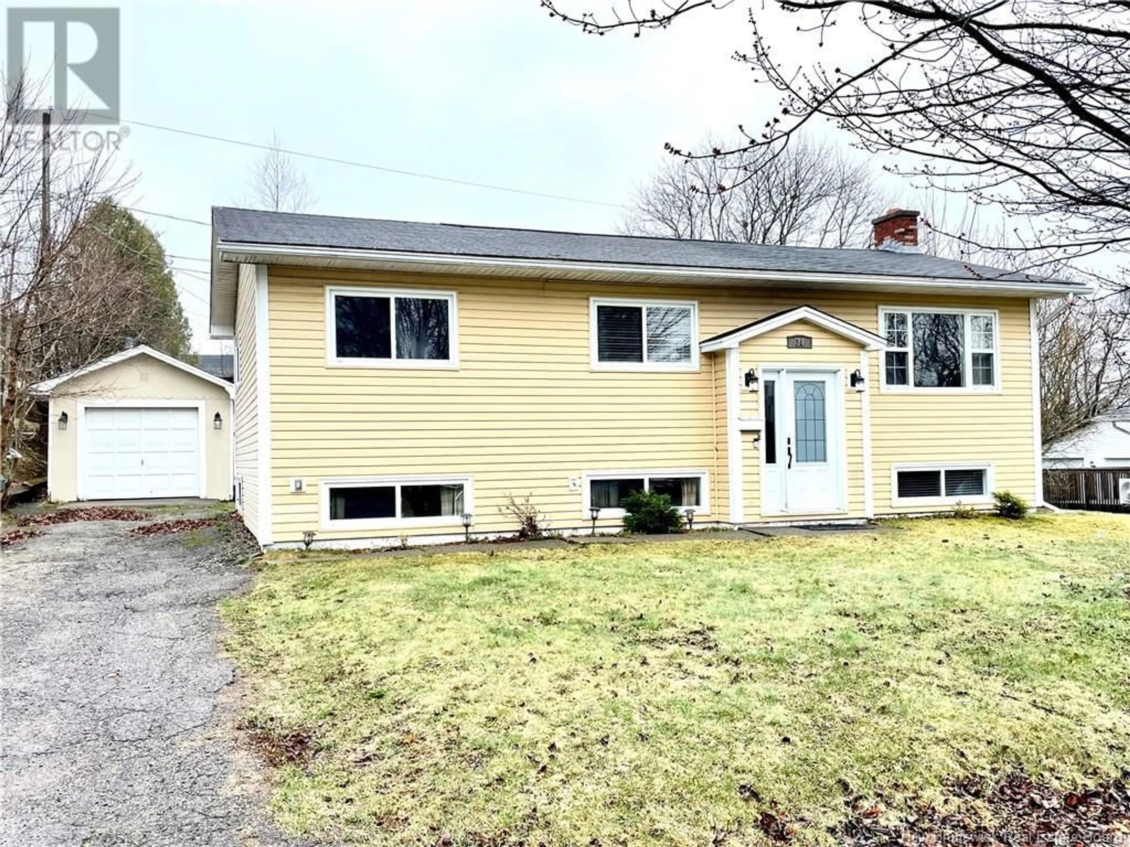 Home with vinyl exterior material, street for 34 MORLEY CRESCENT, Saint John New Brunswick E2J2X6