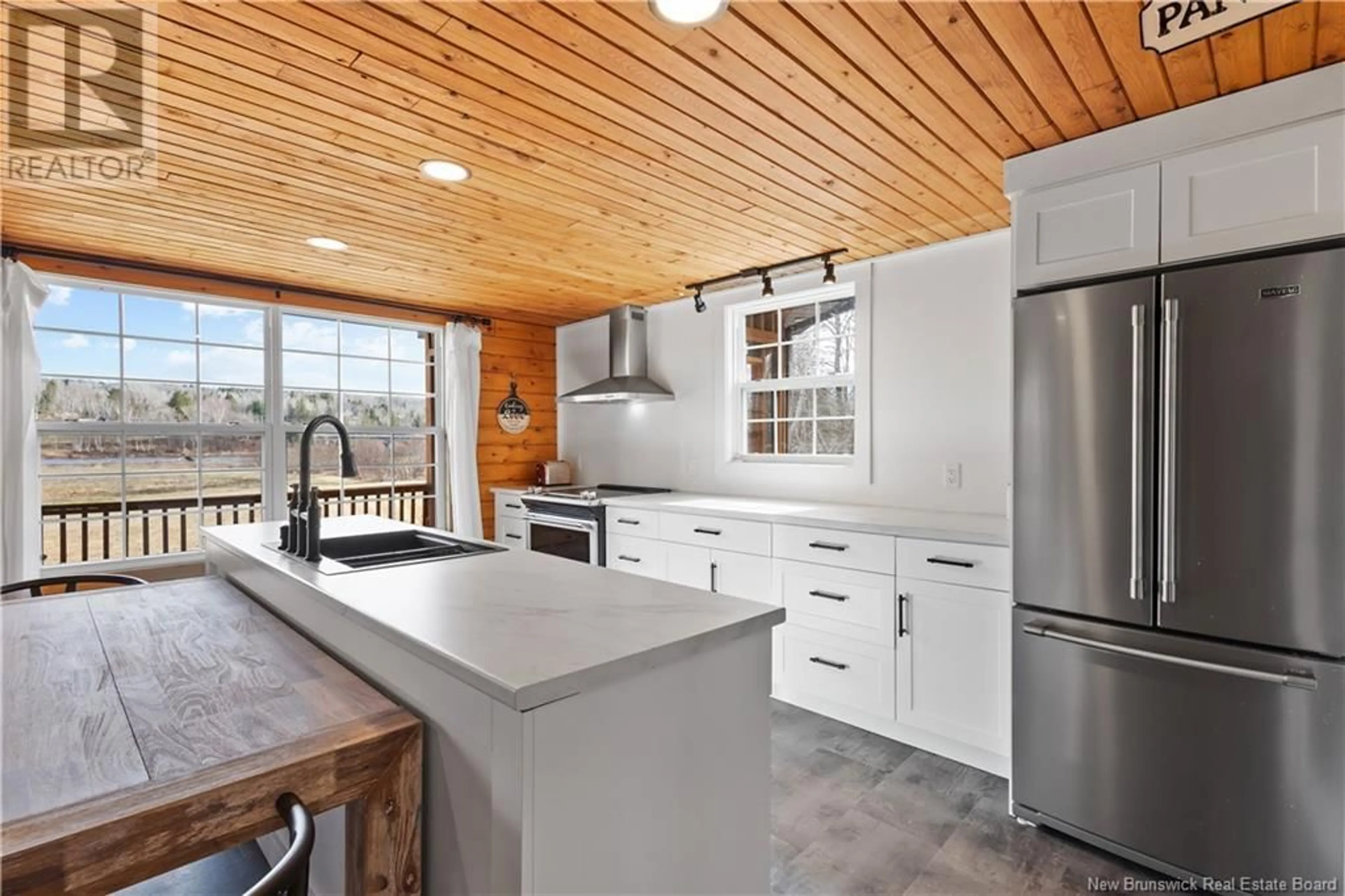 Open concept kitchen, unknown for 721 BACK ROAD, Lyttleton New Brunswick E9E1X6