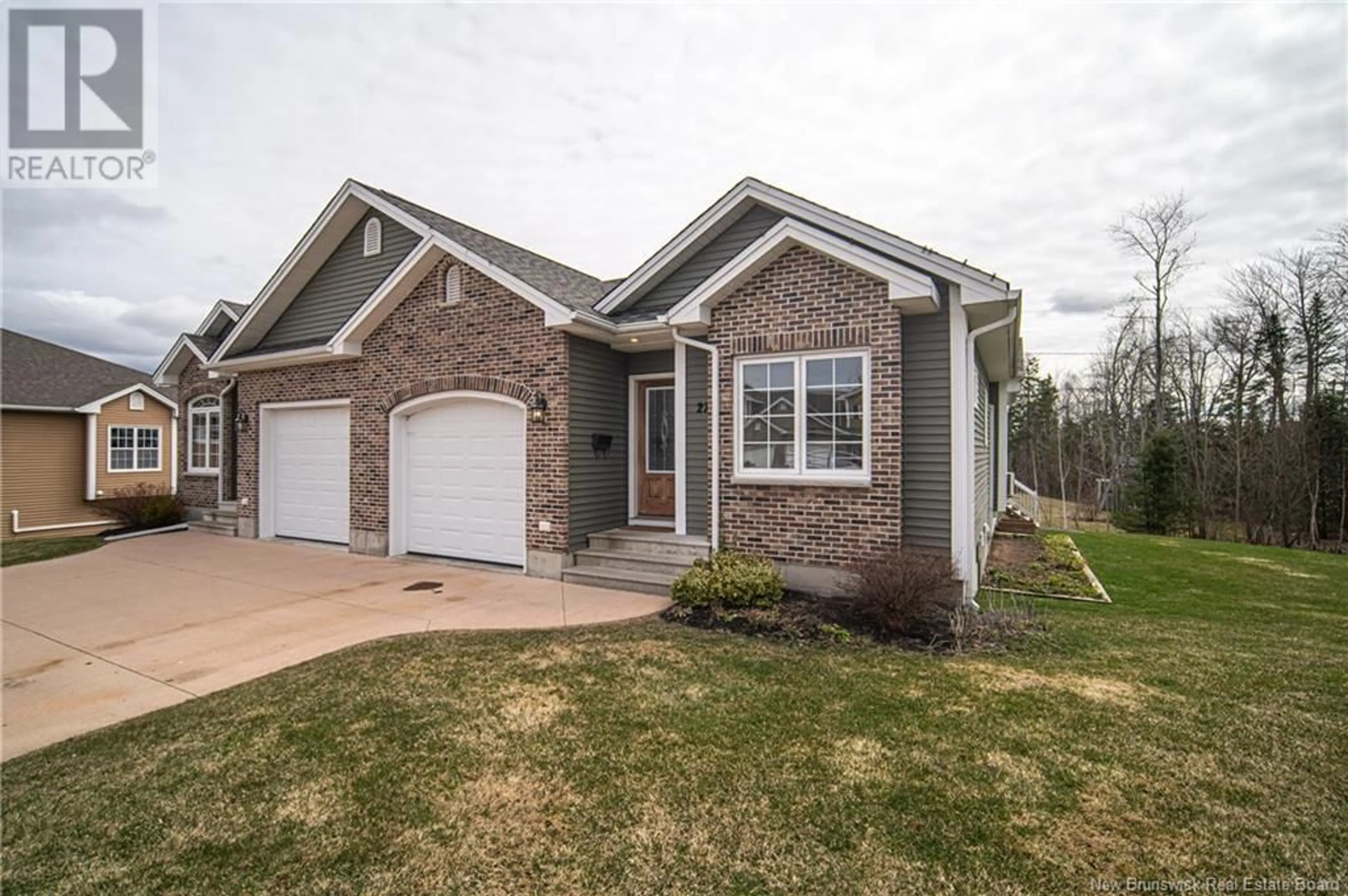Home with brick exterior material, street for 27 AUGUSTA CLOSE, Fredericton New Brunswick E3B0M7