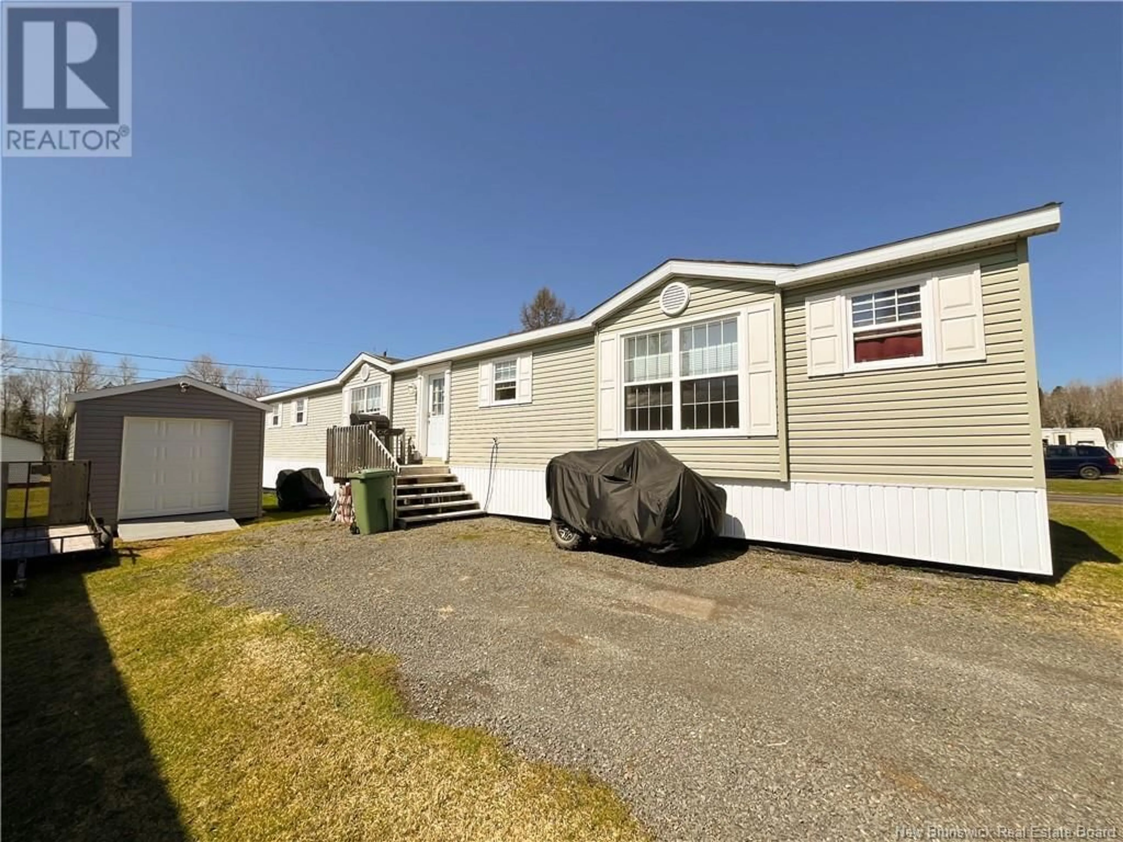 Home with vinyl exterior material, street for 11 RAMSAY STREET, Lincoln New Brunswick E3B6X1