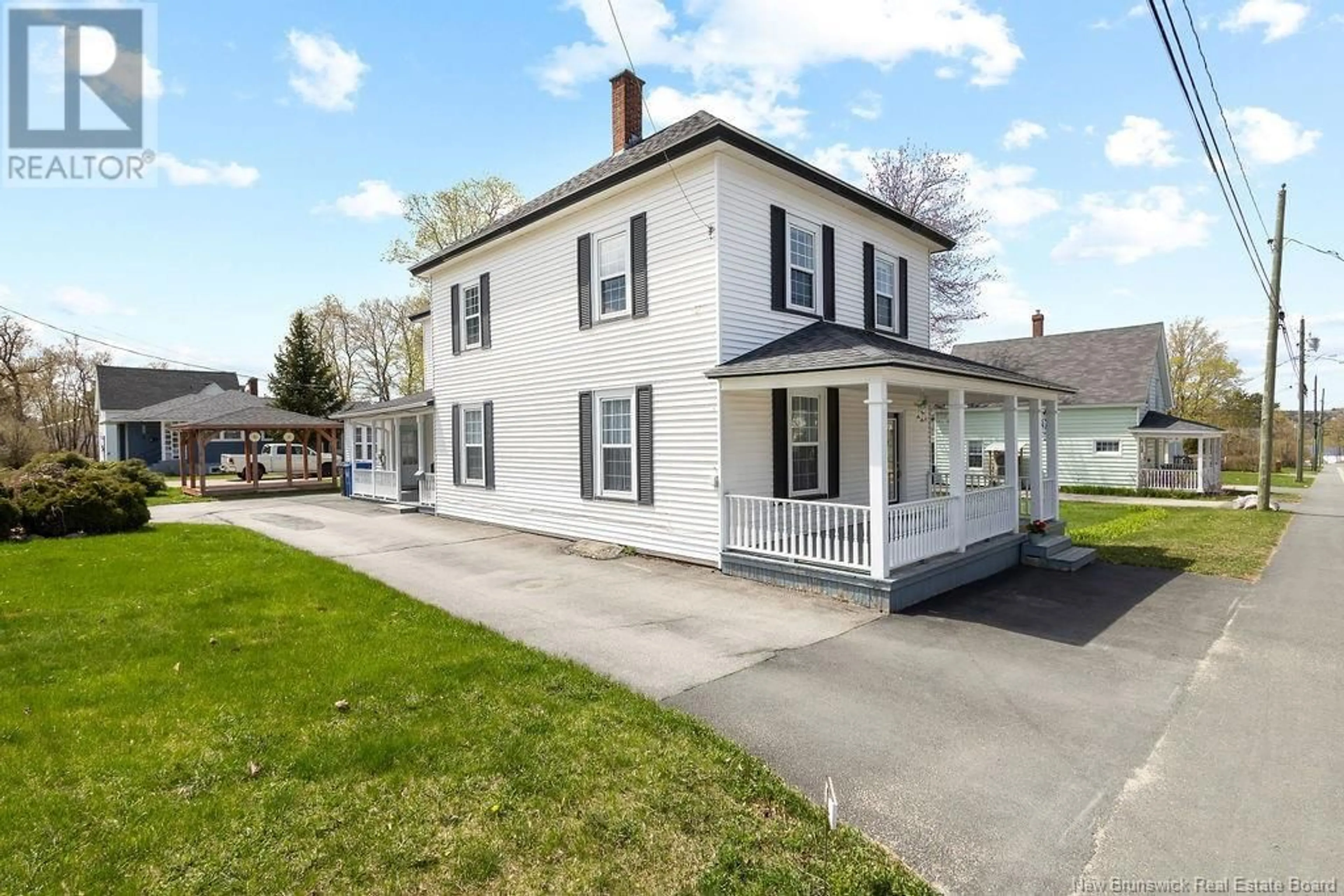 A pic from outside/outdoor area/front of a property/back of a property/a pic from drone, street for 52 PRINCESS STREET, Miramichi New Brunswick E1N2K3