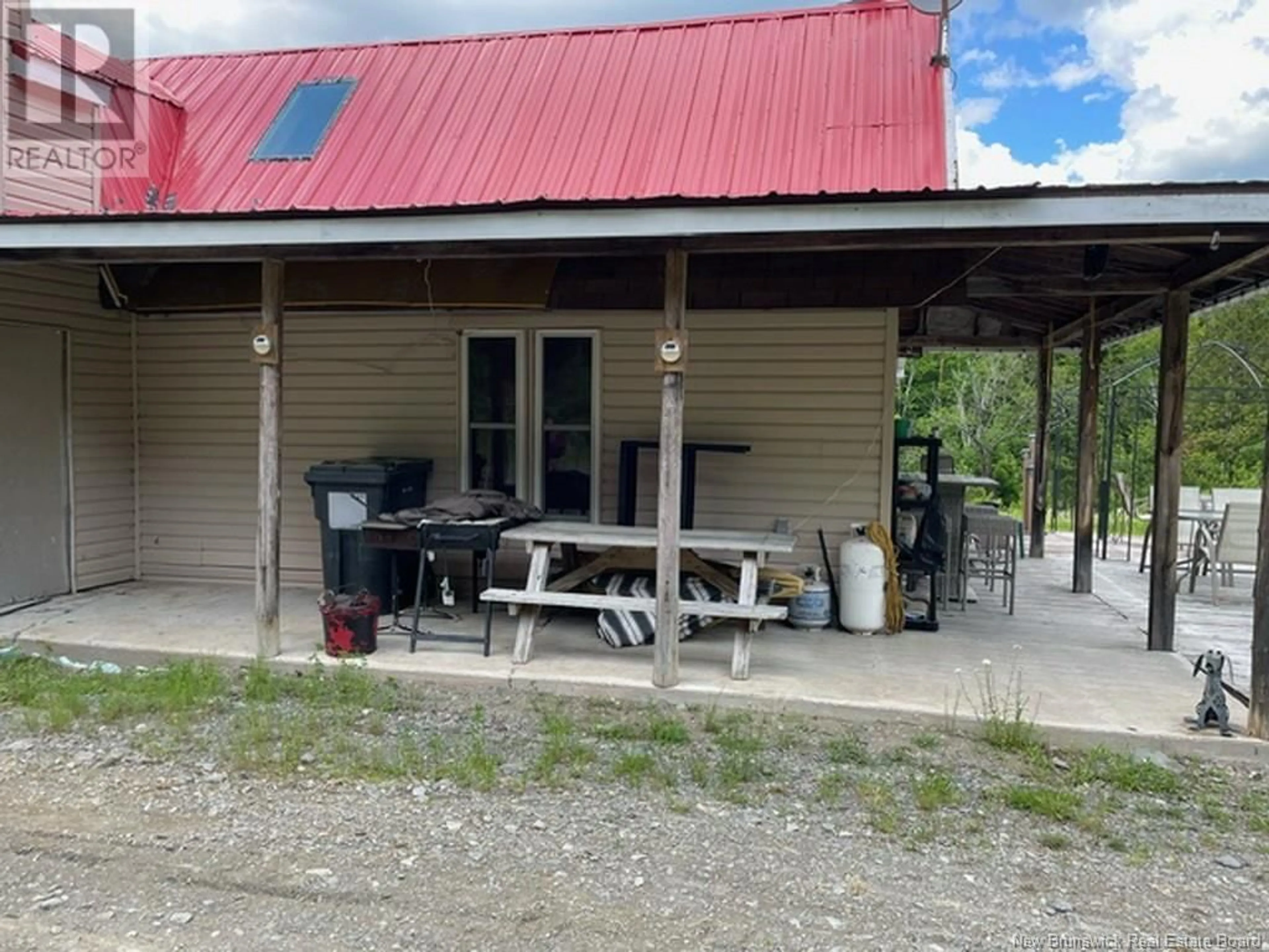 Patio, building for 1466 PARADIS ROAD, Saint-Jacques New Brunswick E7B2W5