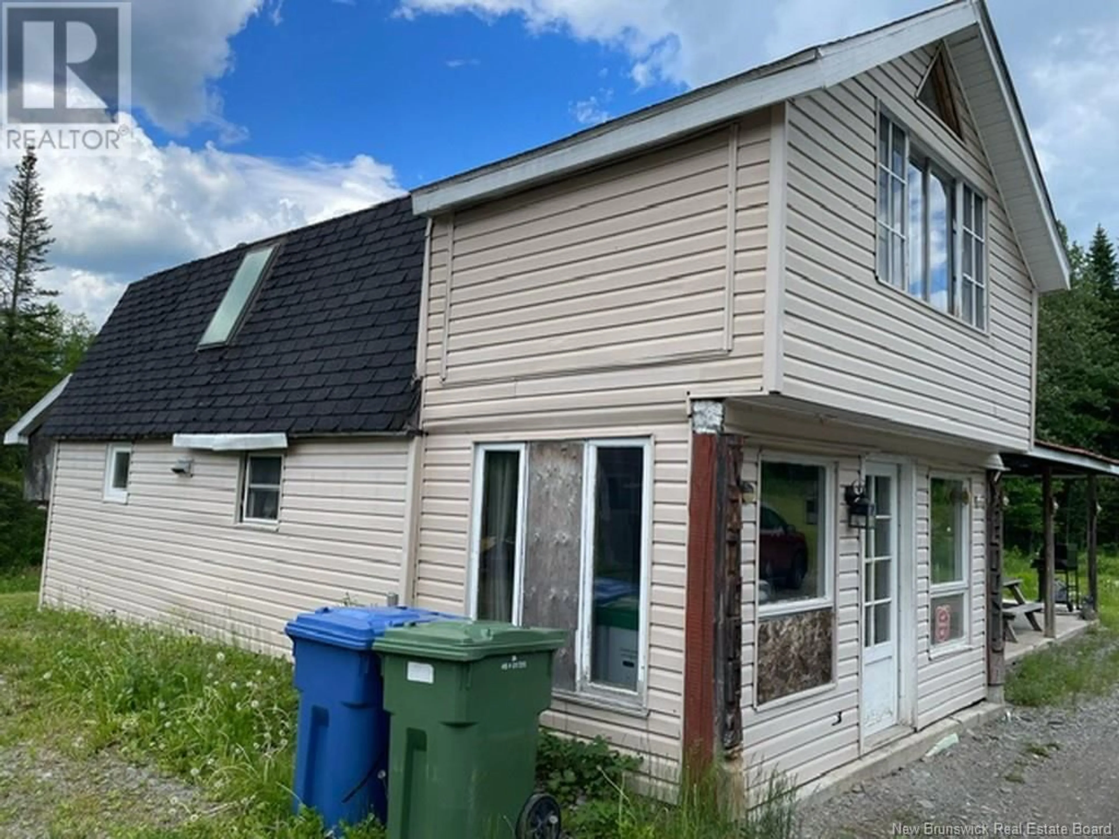 A pic from outside/outdoor area/front of a property/back of a property/a pic from drone, building for 1466 PARADIS ROAD, Saint-Jacques New Brunswick E7B2W5