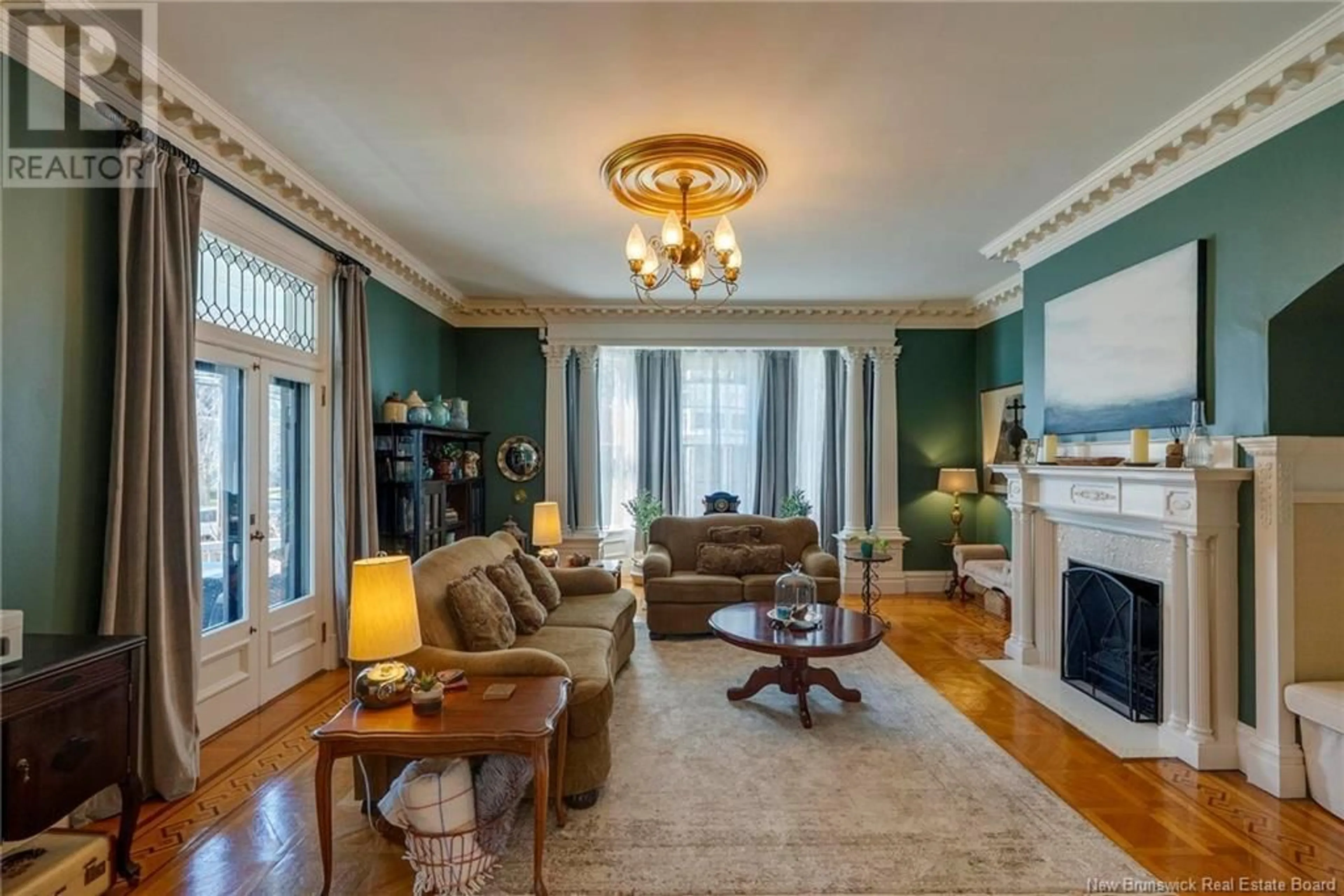 Living room with furniture, unknown for 205 CHURCH STREET, Fredericton New Brunswick E3B4E2