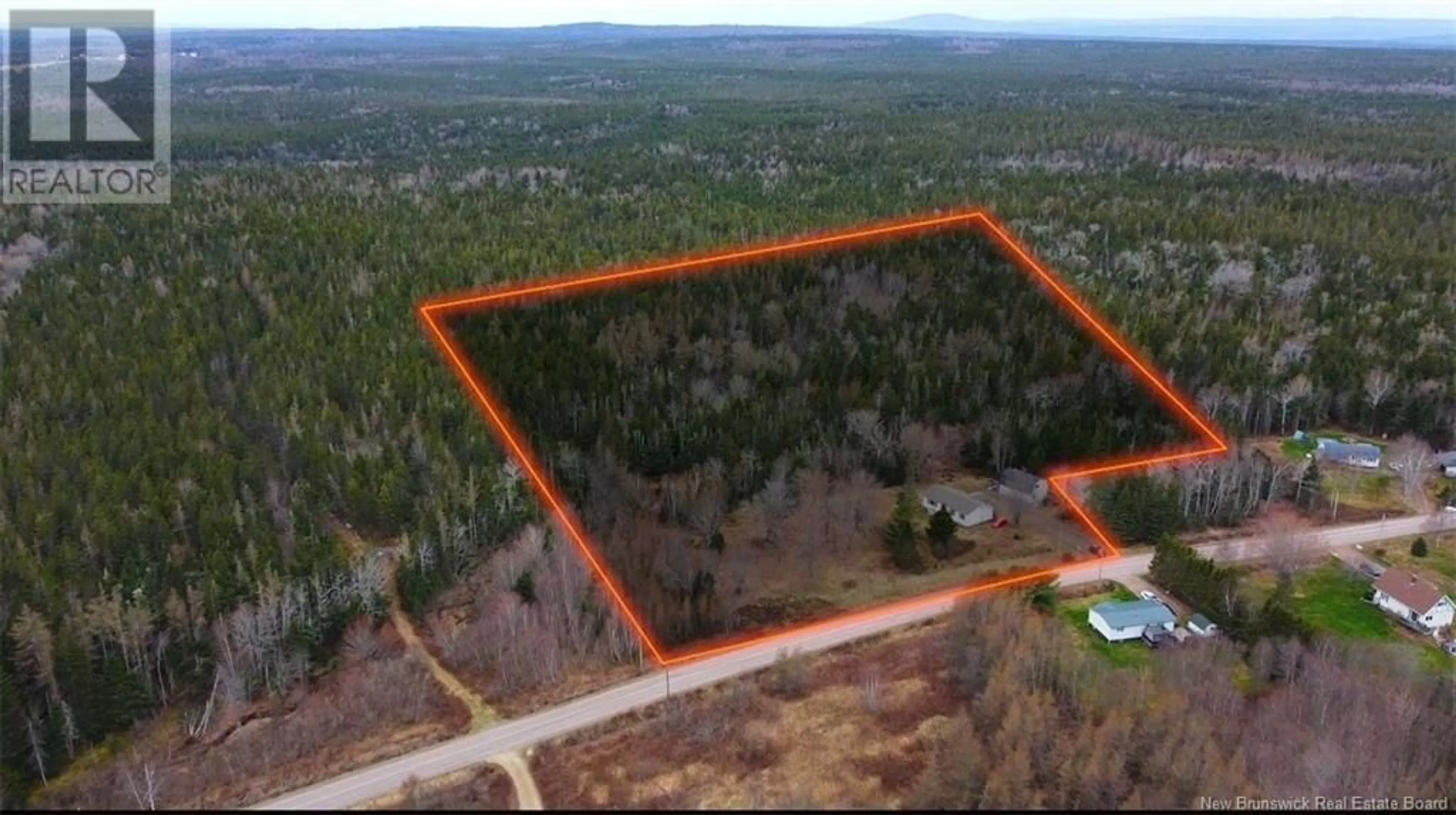 A pic from outside/outdoor area/front of a property/back of a property/a pic from drone, forest/trees view for 300 FAIRFIELD ROAD, Sackville New Brunswick E4L2Y2