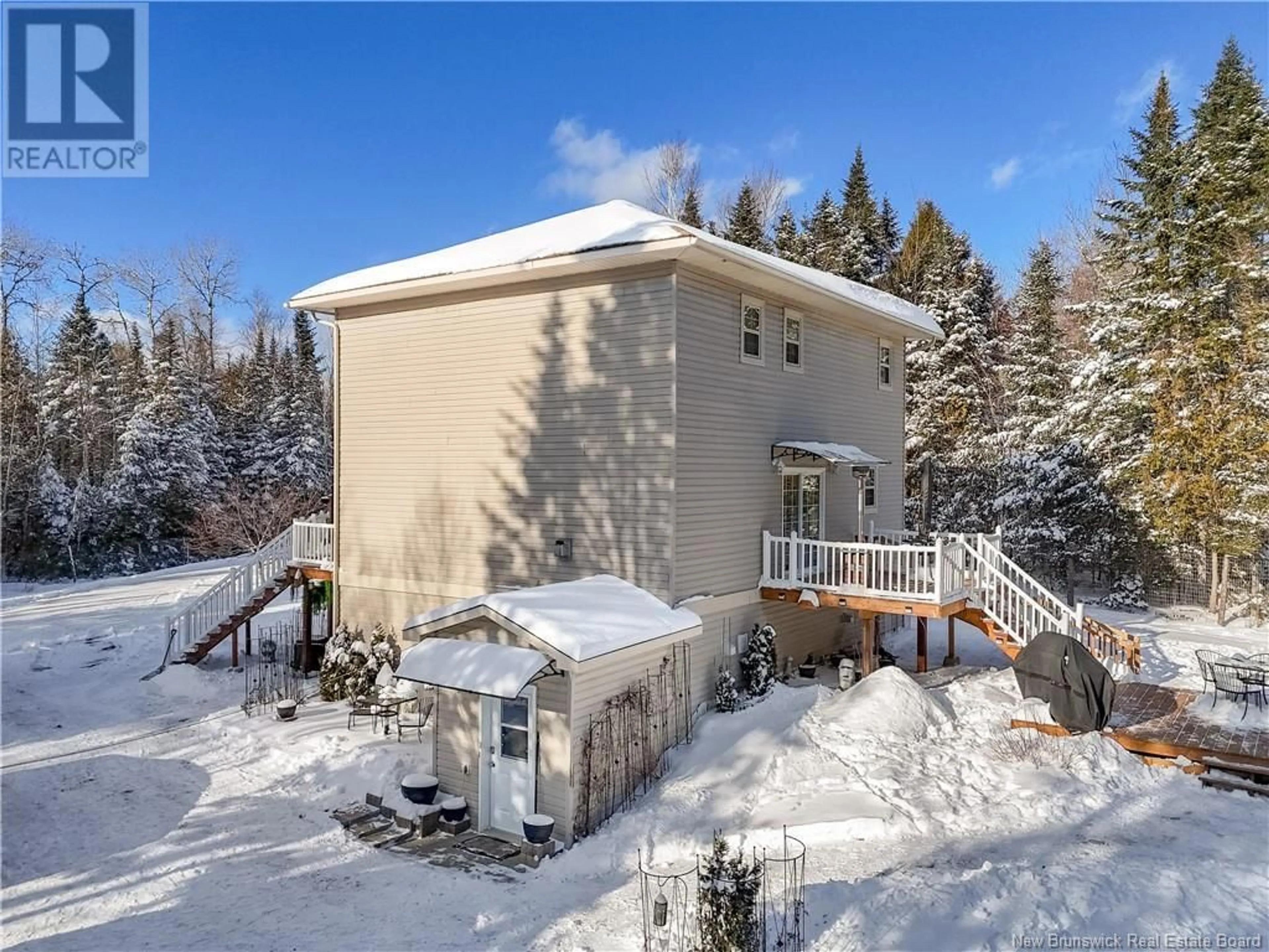 A pic from outside/outdoor area/front of a property/back of a property/a pic from drone, unknown for 296 UPPER DURHAM ROAD, Durham Bridge New Brunswick E6C1C9