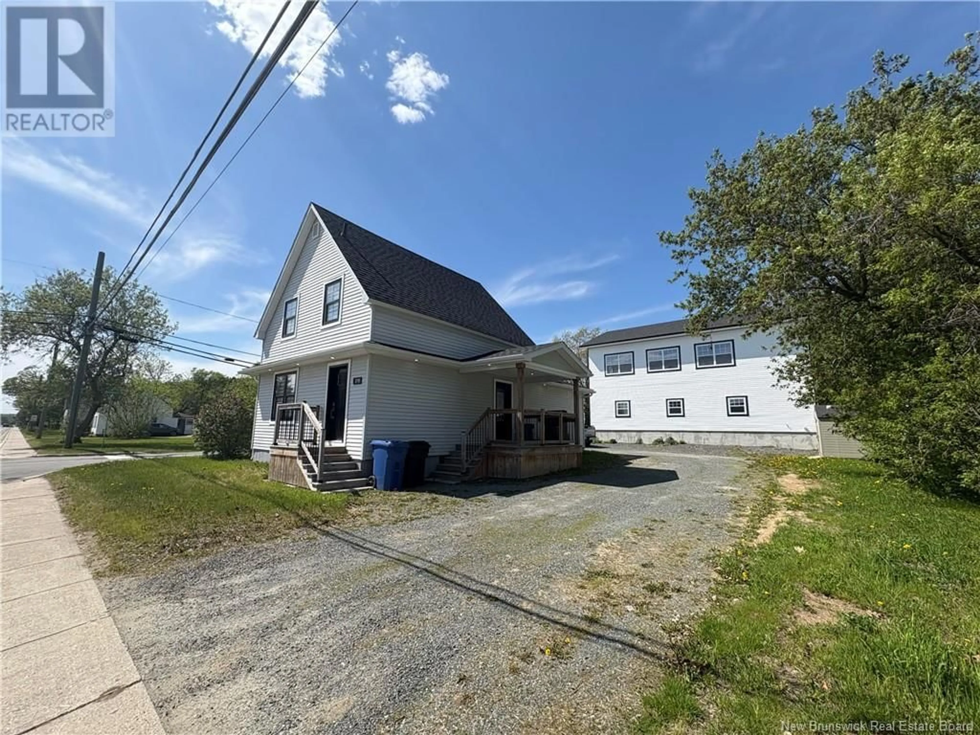 A pic from outside/outdoor area/front of a property/back of a property/a pic from drone, building for 2195 KING GEORGE HIGHWAY, Miramichi New Brunswick E1V5S9