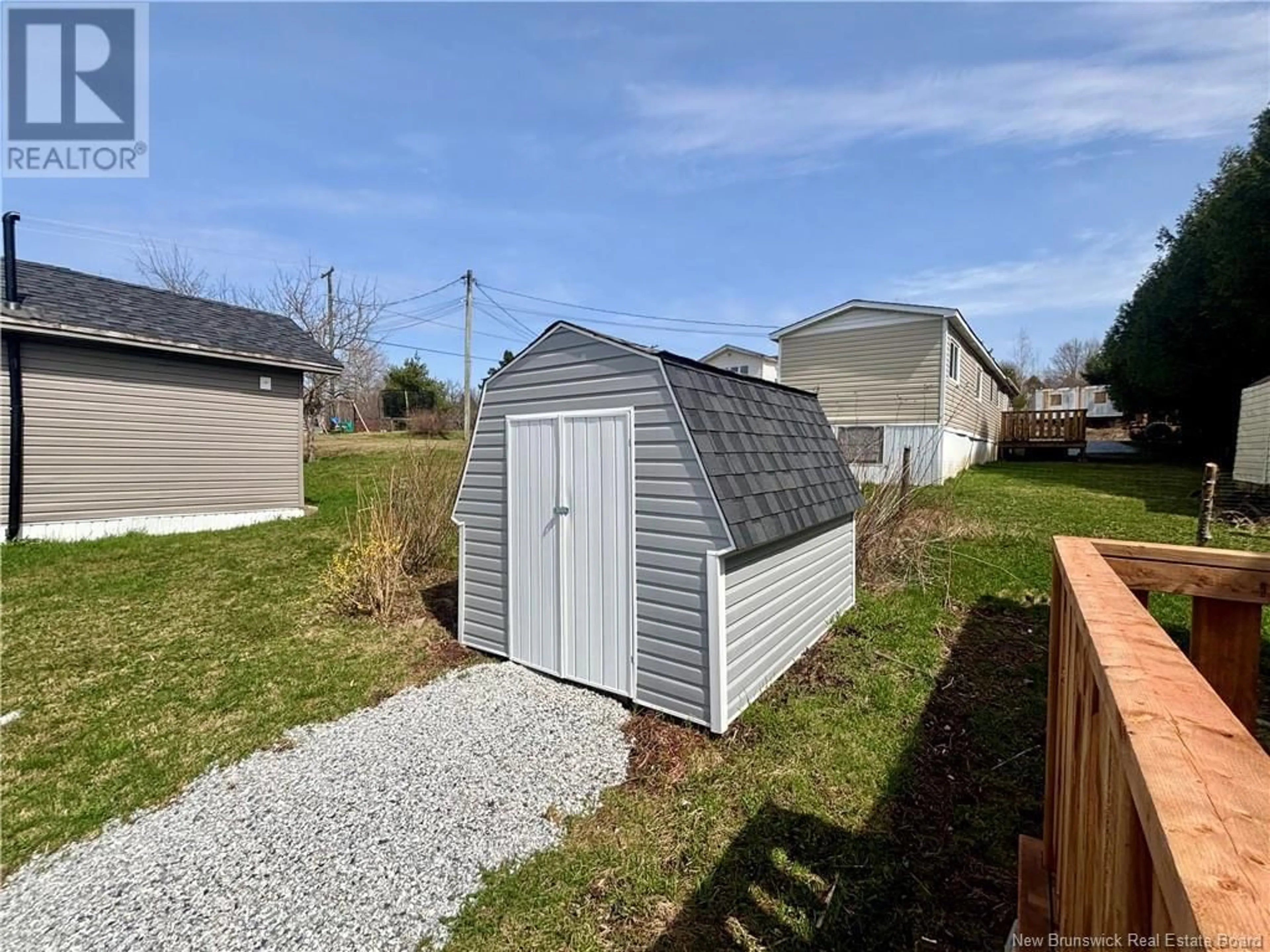 Shed for 9 FIRST STREET, Hampton New Brunswick E5N5T3