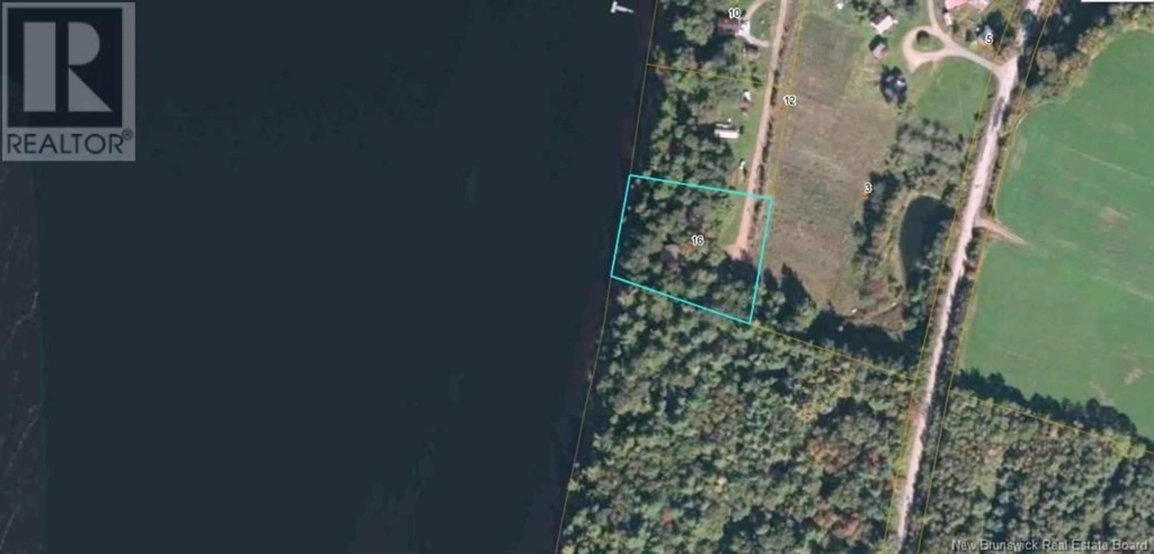 A pic from outside/outdoor area/front of a property/back of a property/a pic from drone, water/lake/river/ocean view for 16 PHYLLIS LANE, Wickham New Brunswick E5T1L3