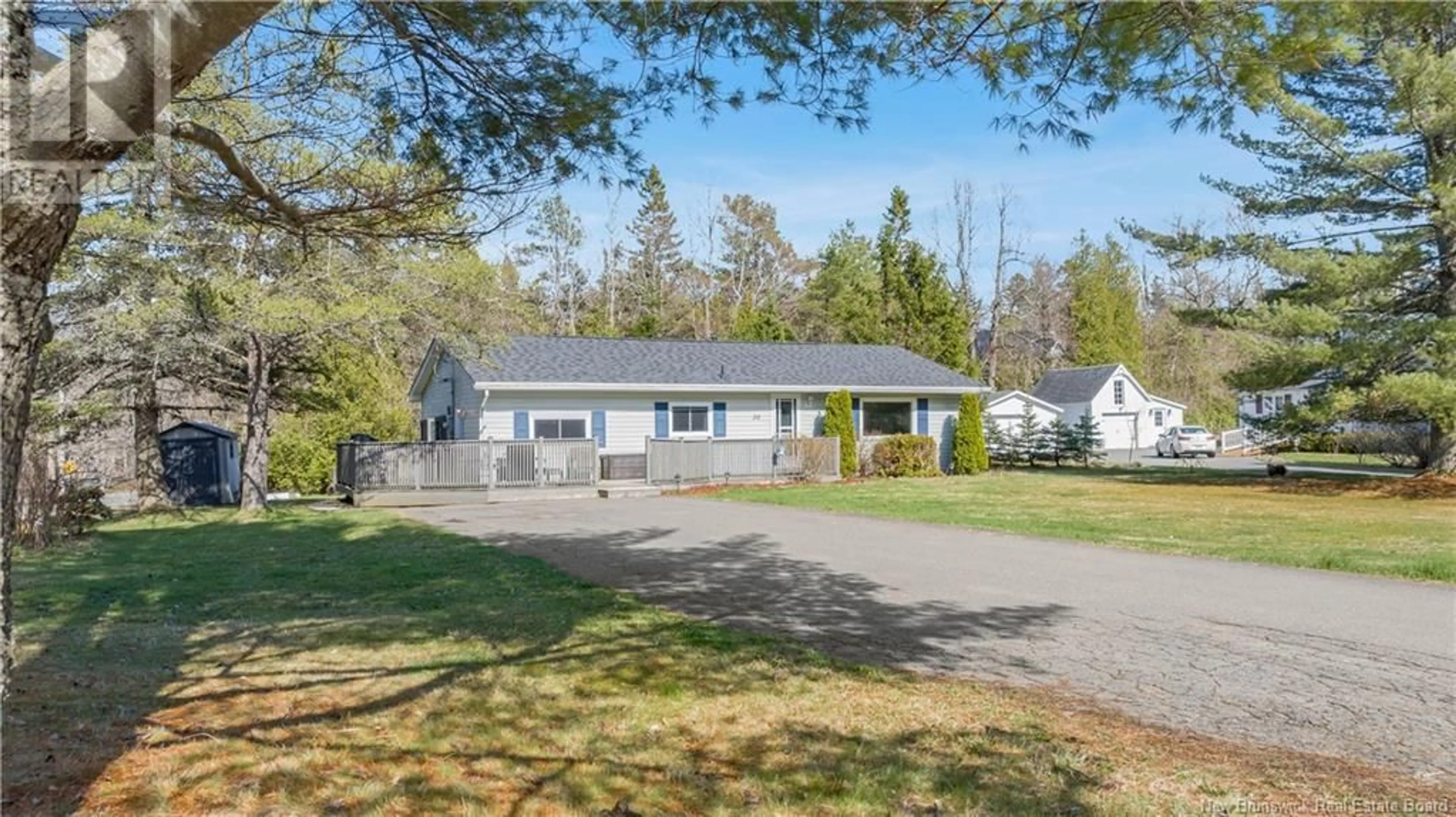 A pic from outside/outdoor area/front of a property/back of a property/a pic from drone, street for 20 NEREPIS ROAD, Grand Bay-Westfield New Brunswick E2K2Y3